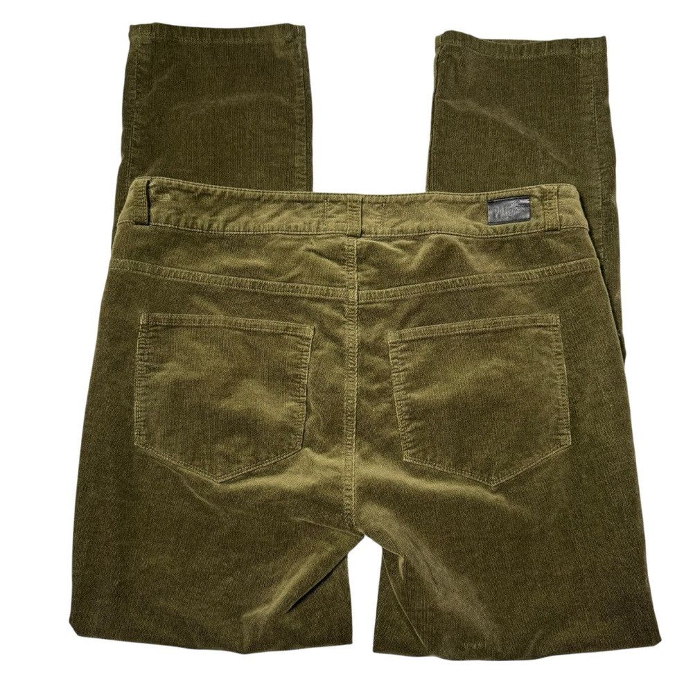 Paige Paige Maternity Cindy Corduroy Pants In Dark Brushed Olive Size 27" / US 4 / IT 40 - 5 Thumbnail