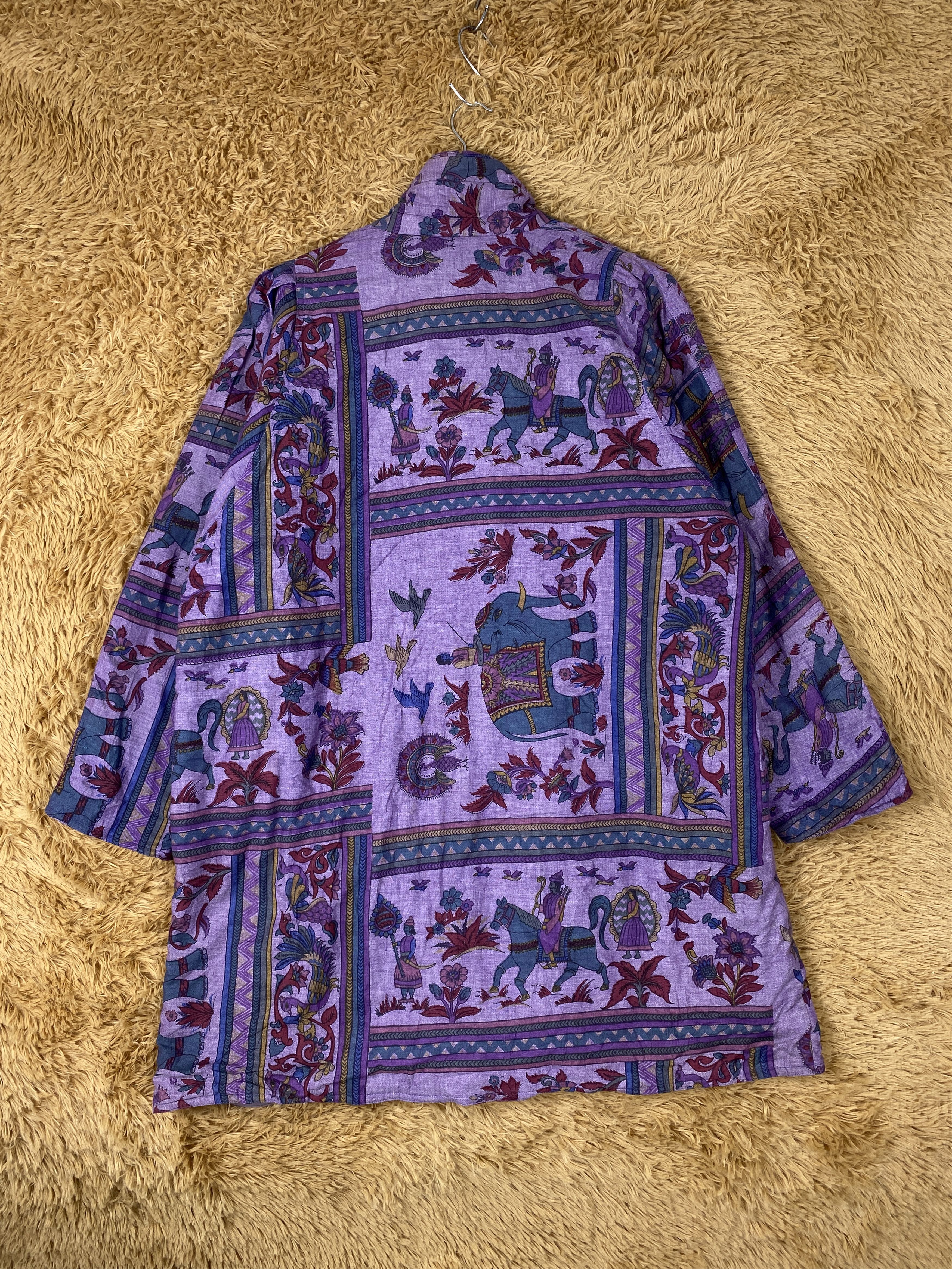 Other Vintage Saga Art Flower Art Jacket J2026 Size US M / EU 48-50 / 2 - 5 Thumbnail