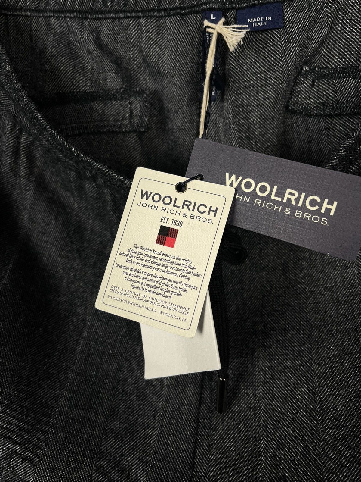 Woolrich Woolen Mills Woolrich John Rich & Bros Wool Chino Pants Men’s Size L Size US 34 / EU 50 - 9 Thumbnail