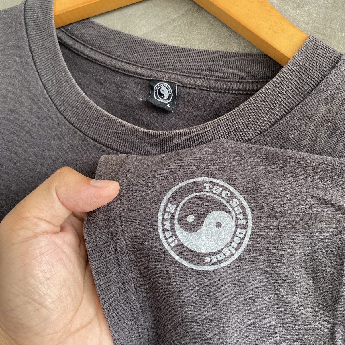 Other Rare Vintage 90s T&C Surf Hawaii Yin Yang Tribal Graphic Tee Size US L / EU 52-54 / 3 - 2 Thumbnail