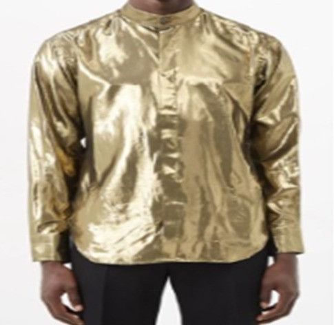 Tom Ford o1loc1c1025 94YXGP Shirt in Gold Size US M / EU 48-50 / 2 - 1 Preview