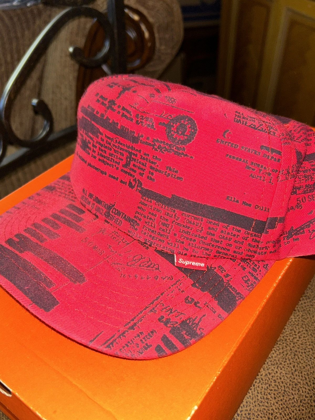 Supreme Supreme FBI 6-Panel Cap 2004 Release VERY RARE HAT Size ONE SIZE - 6 Thumbnail