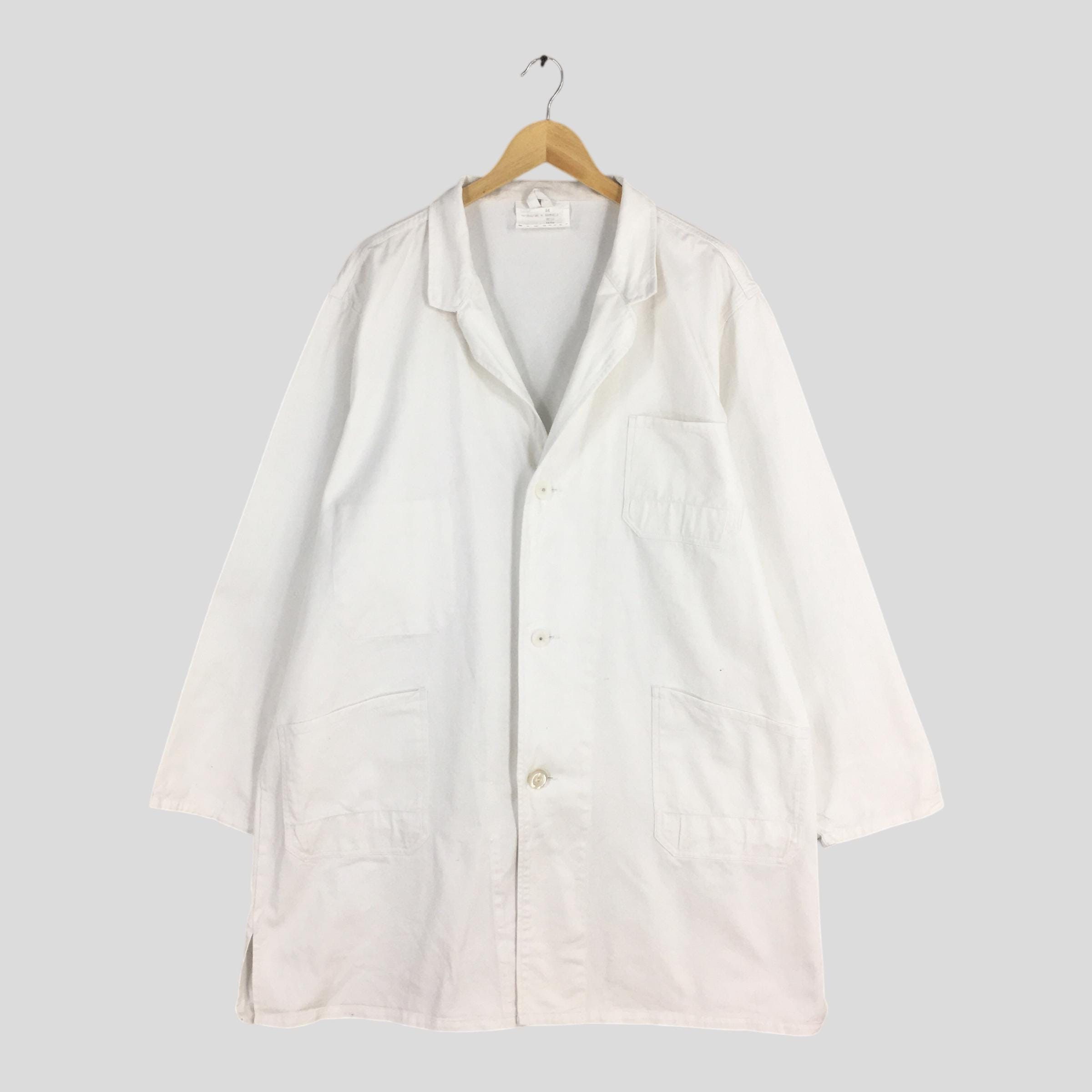 Vetra Vintage 1980s Frenchwork Cotton Sanforized Jacket XLarge Size US XL / EU 56 / 4 - 1 Thumbnail
