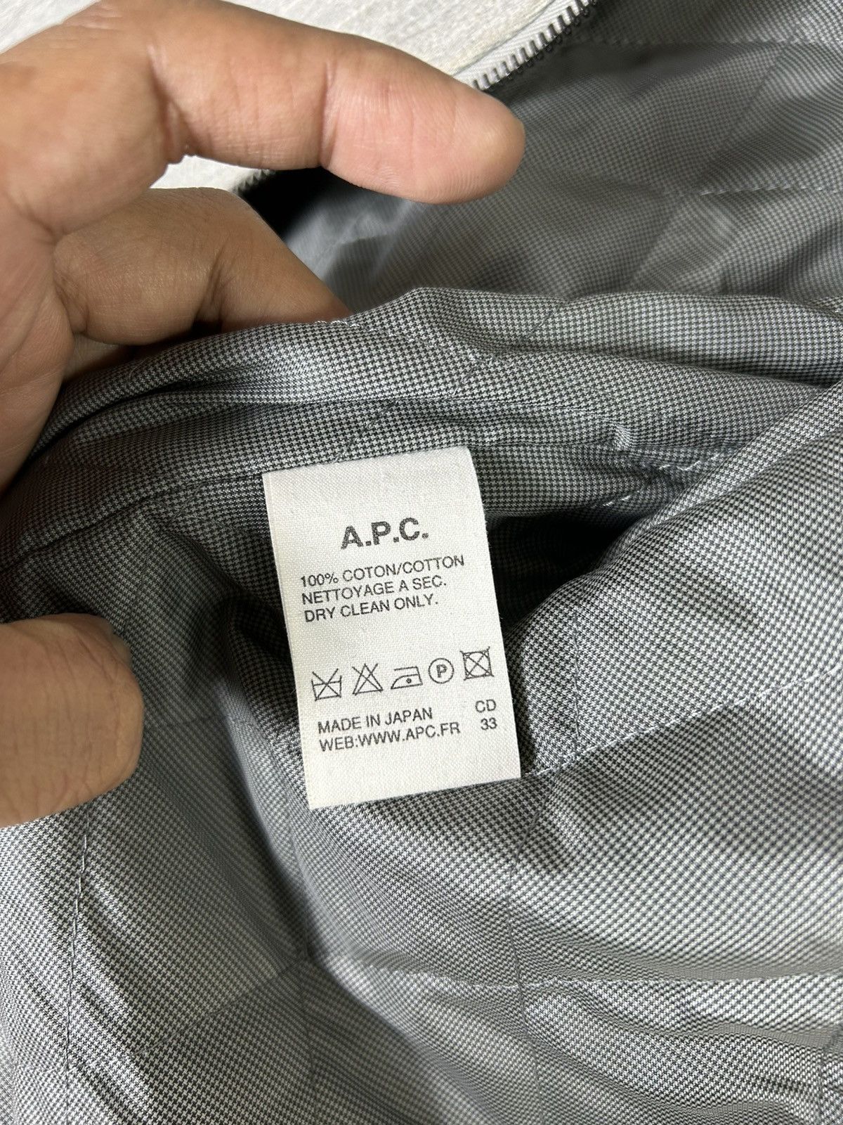 A.P.C. A.P.C. Paris Vintage Moto Jacket – Made in Japan Size S / US 4 / IT 40 - 14 Thumbnail