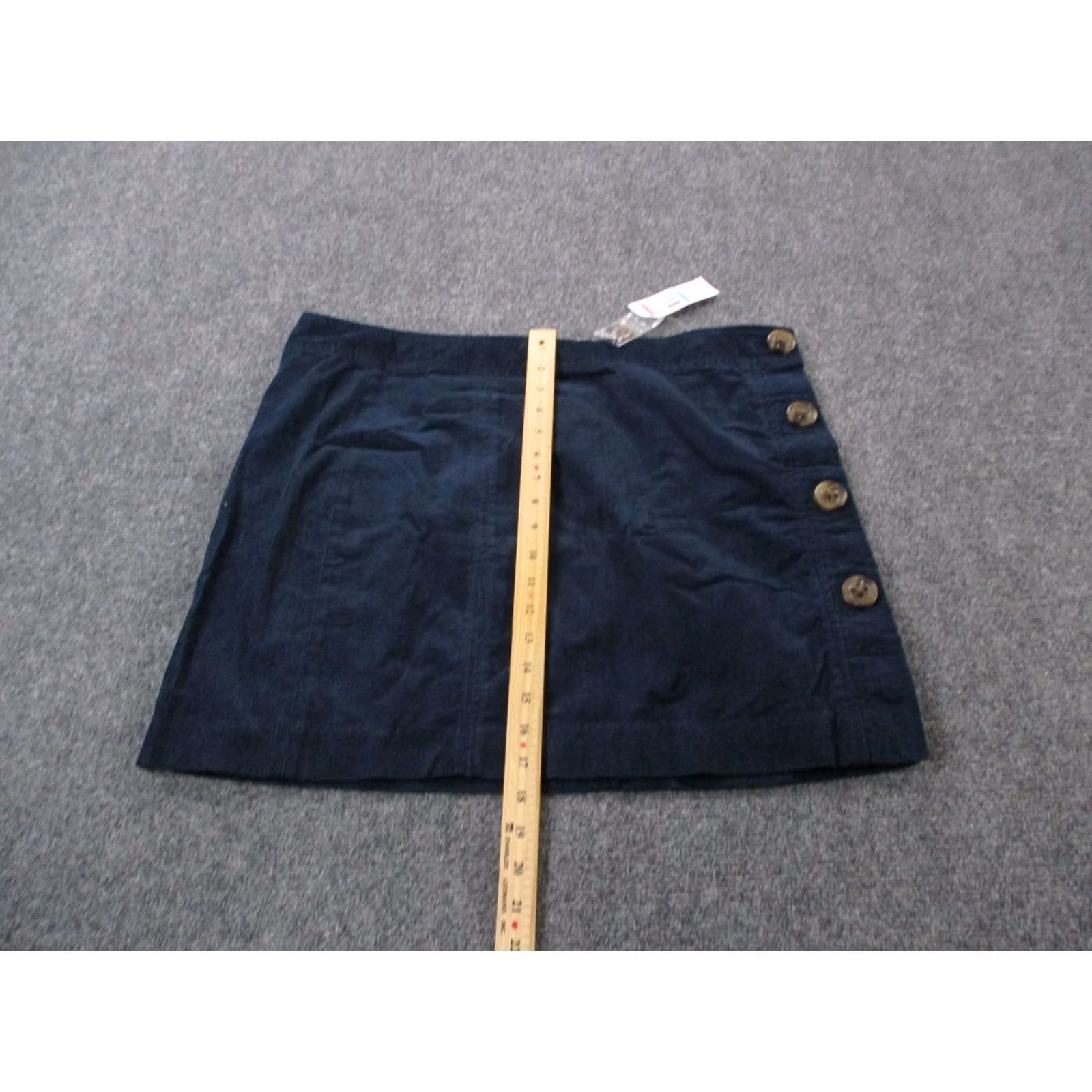 Vineyard Vines Vineyard Vines Skirt Womens 16 Blue Corduroy Wrap Button Preppy Casual Golf NEW Size 38" / US 16 / IT 52 - 3 Thumbnail