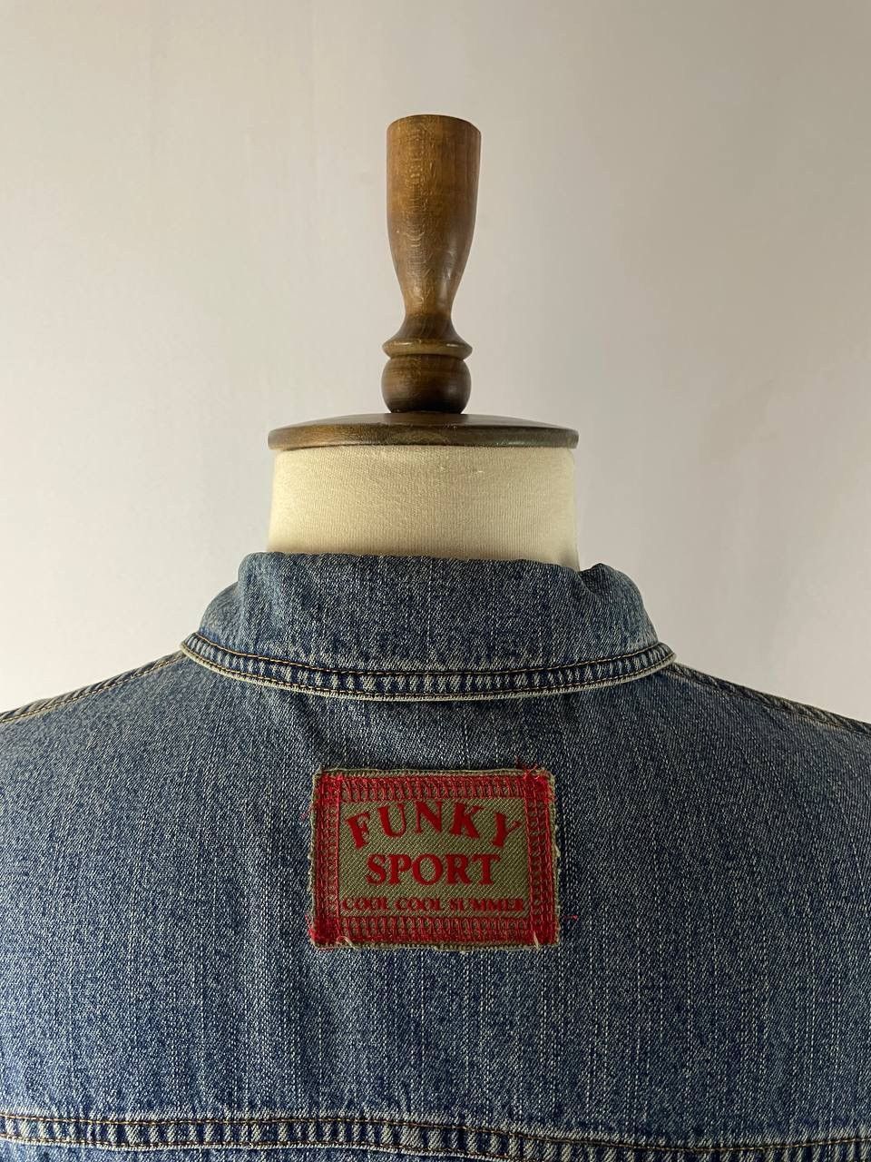 Dolce & Gabbana Dolce&Gabbana Denim Jacket Blue Funky Sport Size US S / EU 44-46 / 1 - 12 Thumbnail