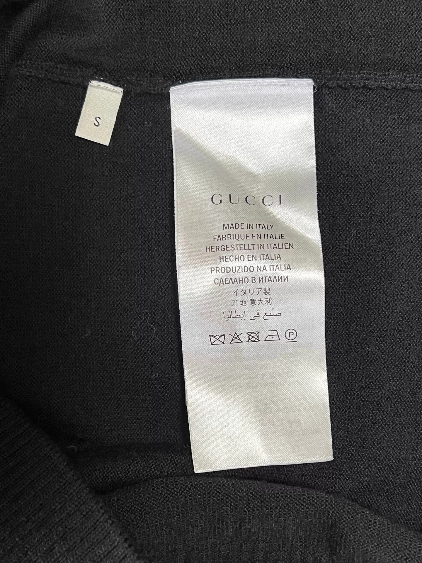 Gucci Gucci Bee Embroidered Knit Cardigan S Navy Size US S / EU 44-46 / 1 - 7 Thumbnail