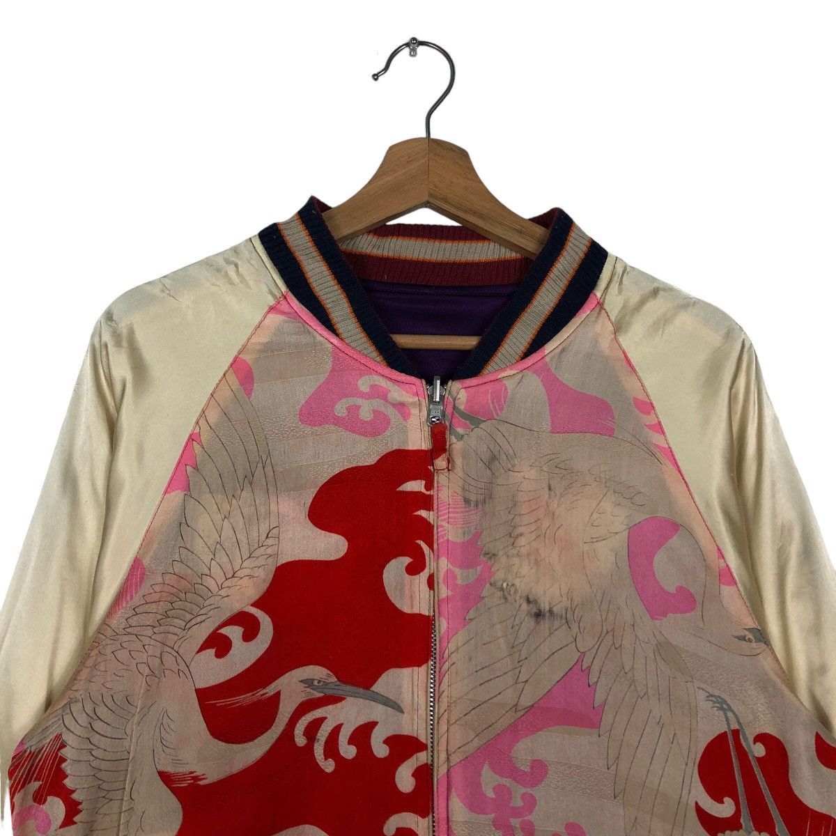 Japanese Brand 🔥90s Vintage Japaneseaioha Sukajan Souvenir Jacket Big Logo Size US M / EU 48-50 / 2 - 13 Thumbnail