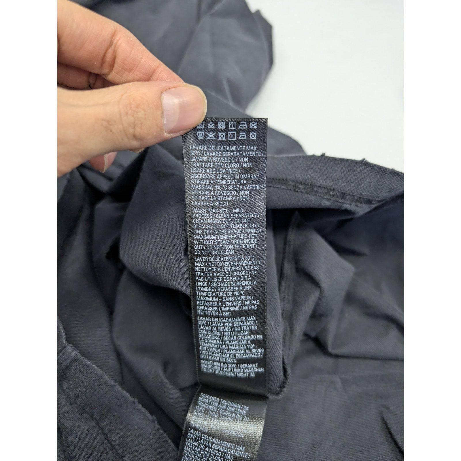 Balenciaga o1rshd1 3B Liquified Vintage Jersey Oversized T-Shirt Size US XL / EU 56 / 4 - 15 Thumbnail
