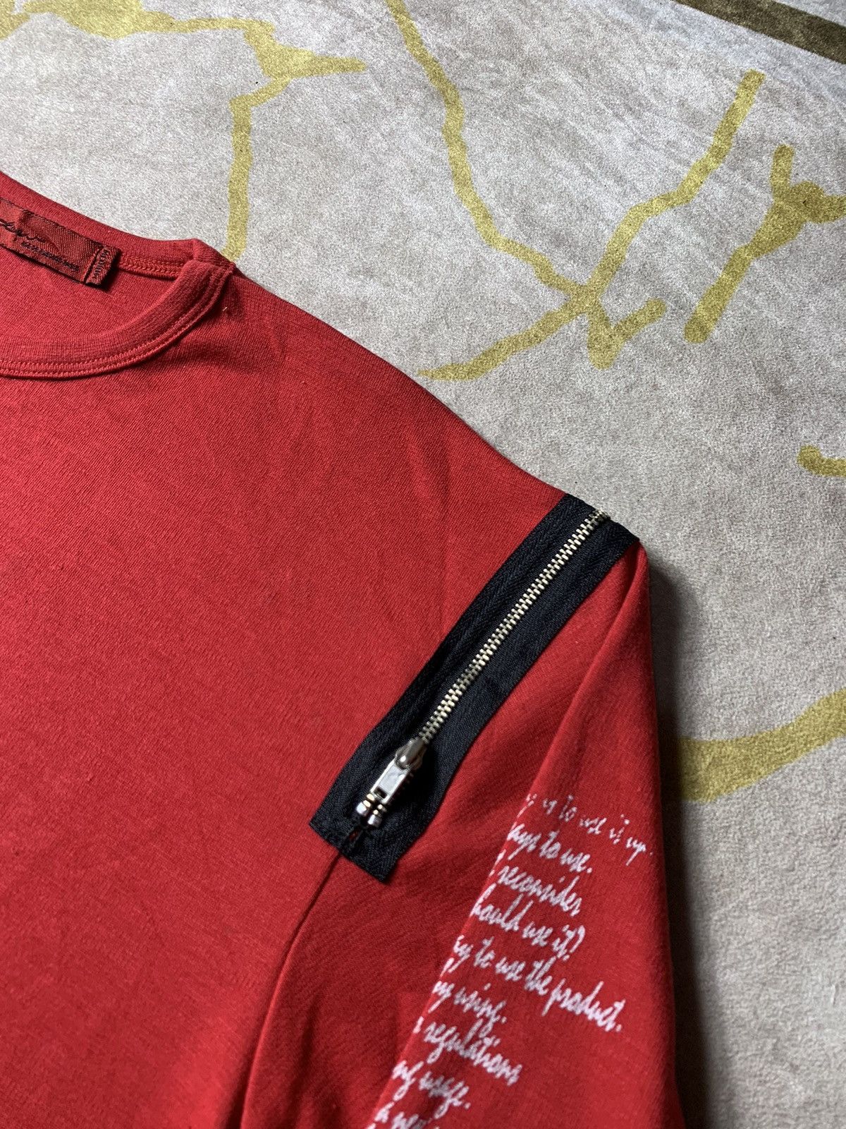 Beauty Beast × Japanese Brand × Vintage Japanese Sketch writing longsleeve Size US M / EU 48-50 / 2 - 3 Thumbnail