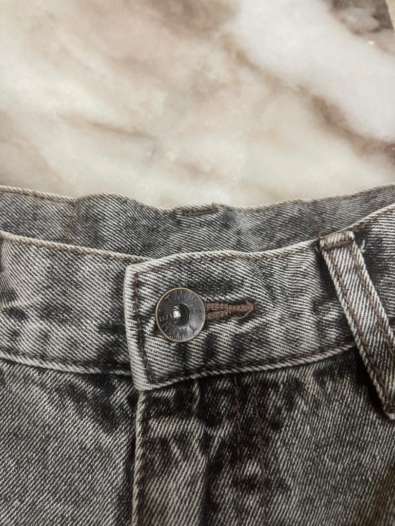 Japanese Brand MUHE.T Baggy Distressed Denim Balenciaga Style Size 27" / US 4 / IT 40 - 8 Thumbnail