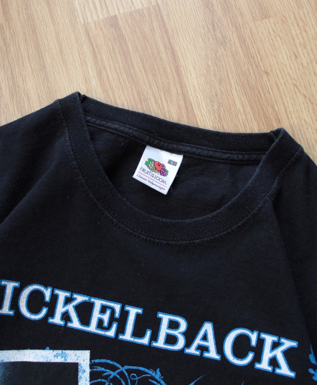 Band Tees 🔥 2008 Vintage Nickelback Europe Tour Band Tee Shirt Rare Size US L / EU 52-54 / 3 - 5 Thumbnail