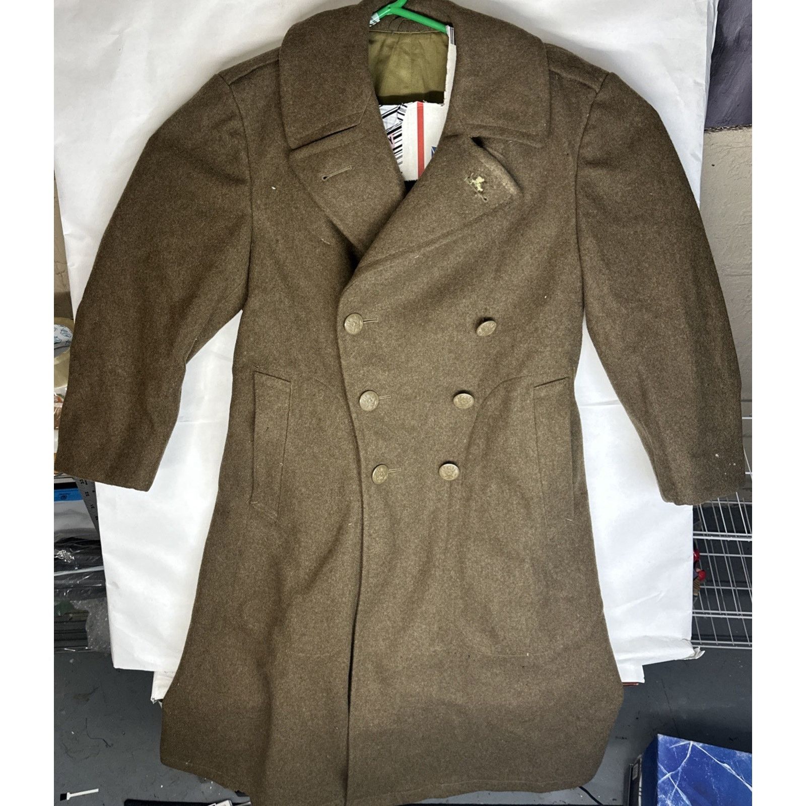 Army Of Me Original USA Army Military Worn during Korean WarSize 38S Size US S / EU 44-46 / 1 - 1 Thumbnail