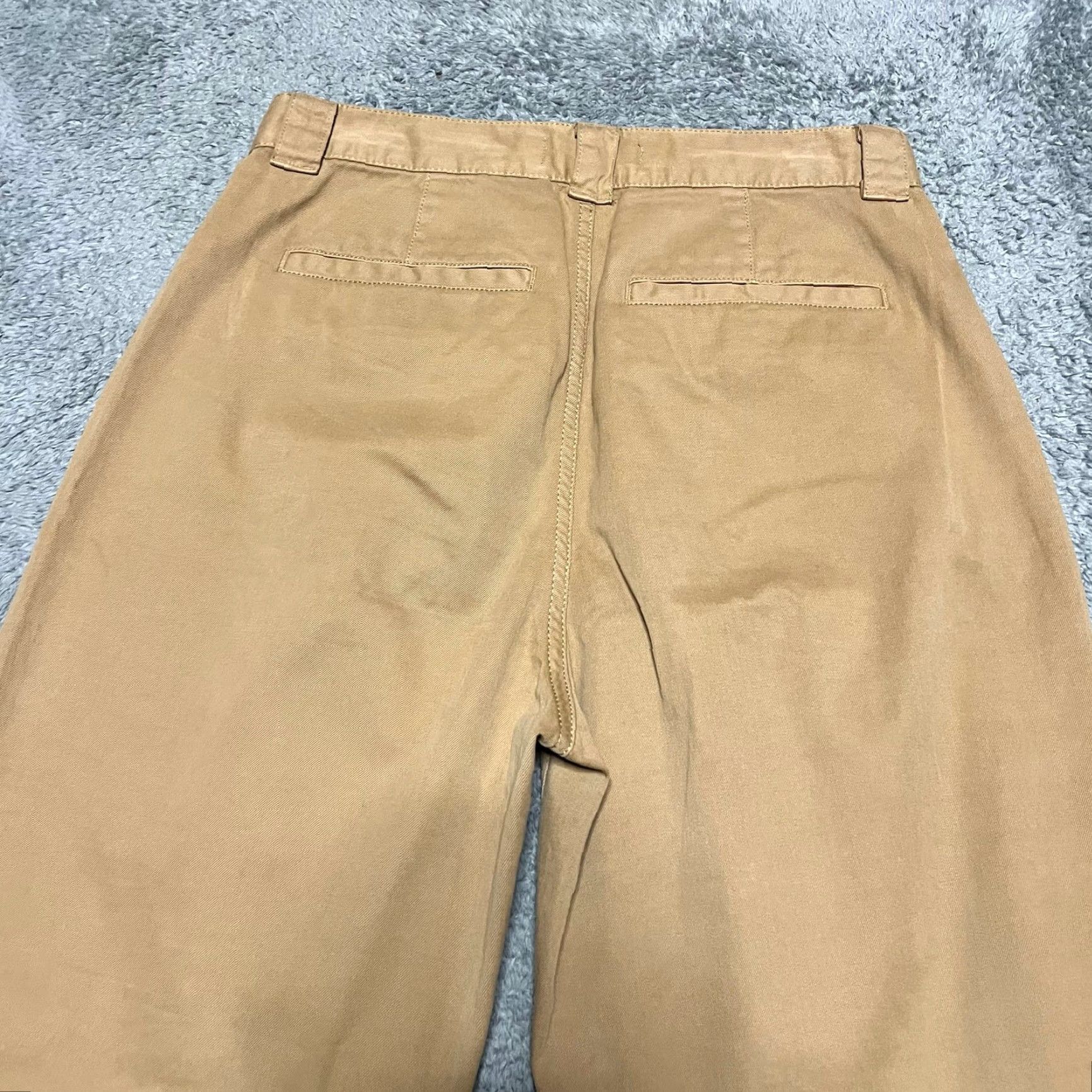 Madewell Madewell Pants Womens 28 Garment Dyed Tapered Chino NJ997 Brown Tan 28x30 Brown Tan Womens Size 28" / US 6 / IT 42 - 4 Thumbnail