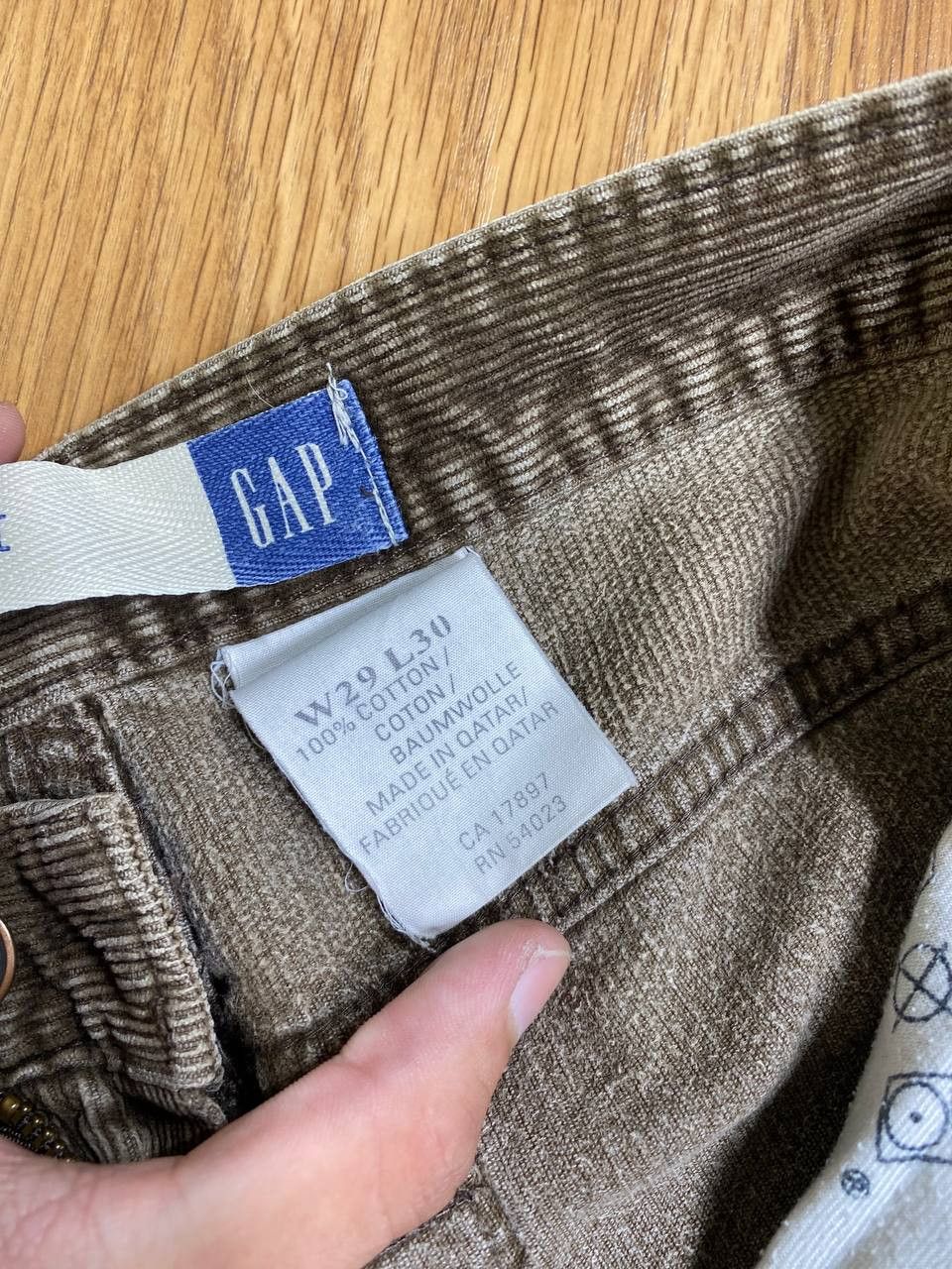 Gap Vintage GAP Corduroy Pants Brown Size US 29 - 6 Thumbnail