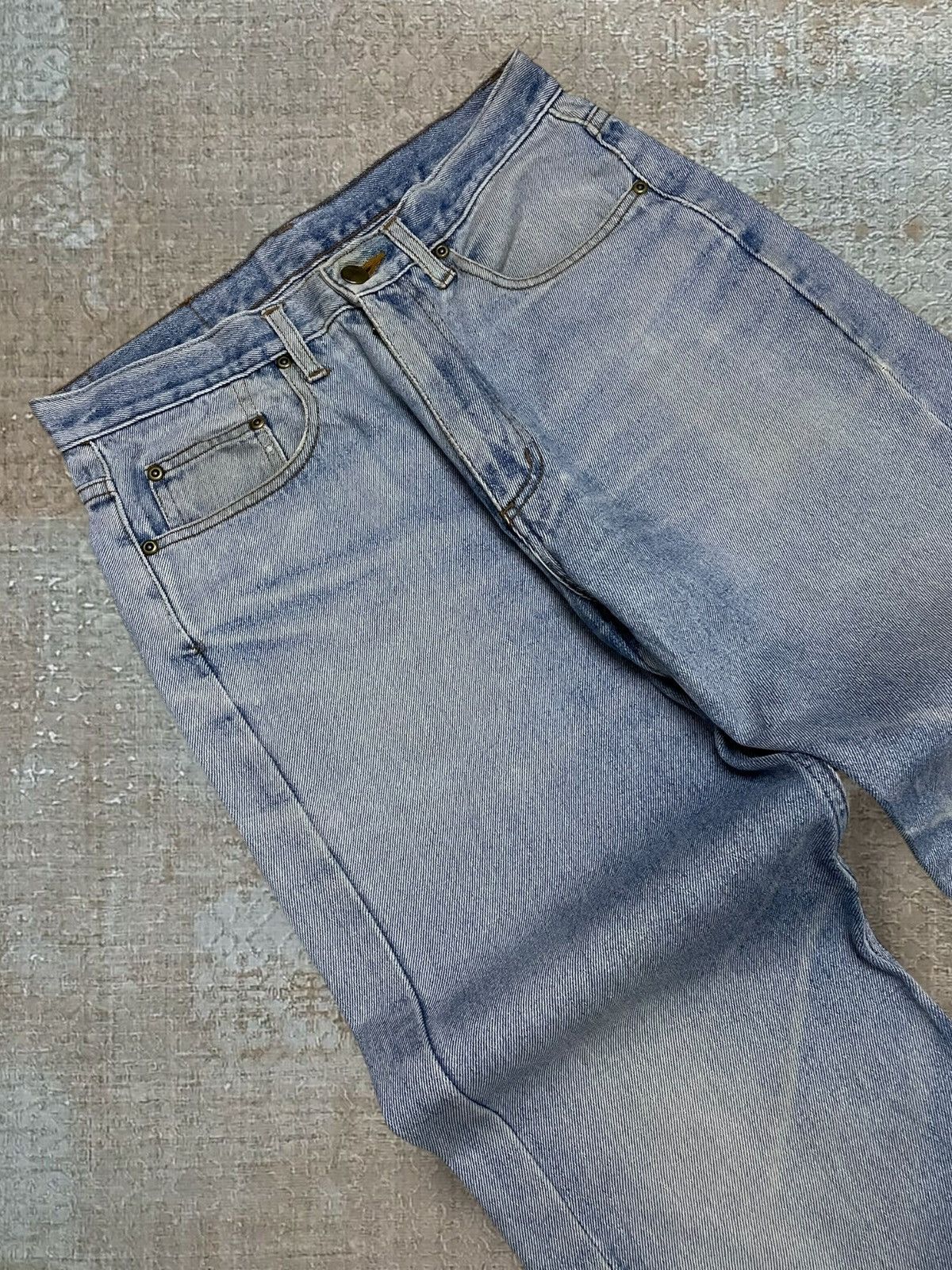 Levi's Vintage Clothing Vintage 1990s Designer Japan 07 Classic Blue Denim Style Size US 30 / EU 46 - 7 Thumbnail