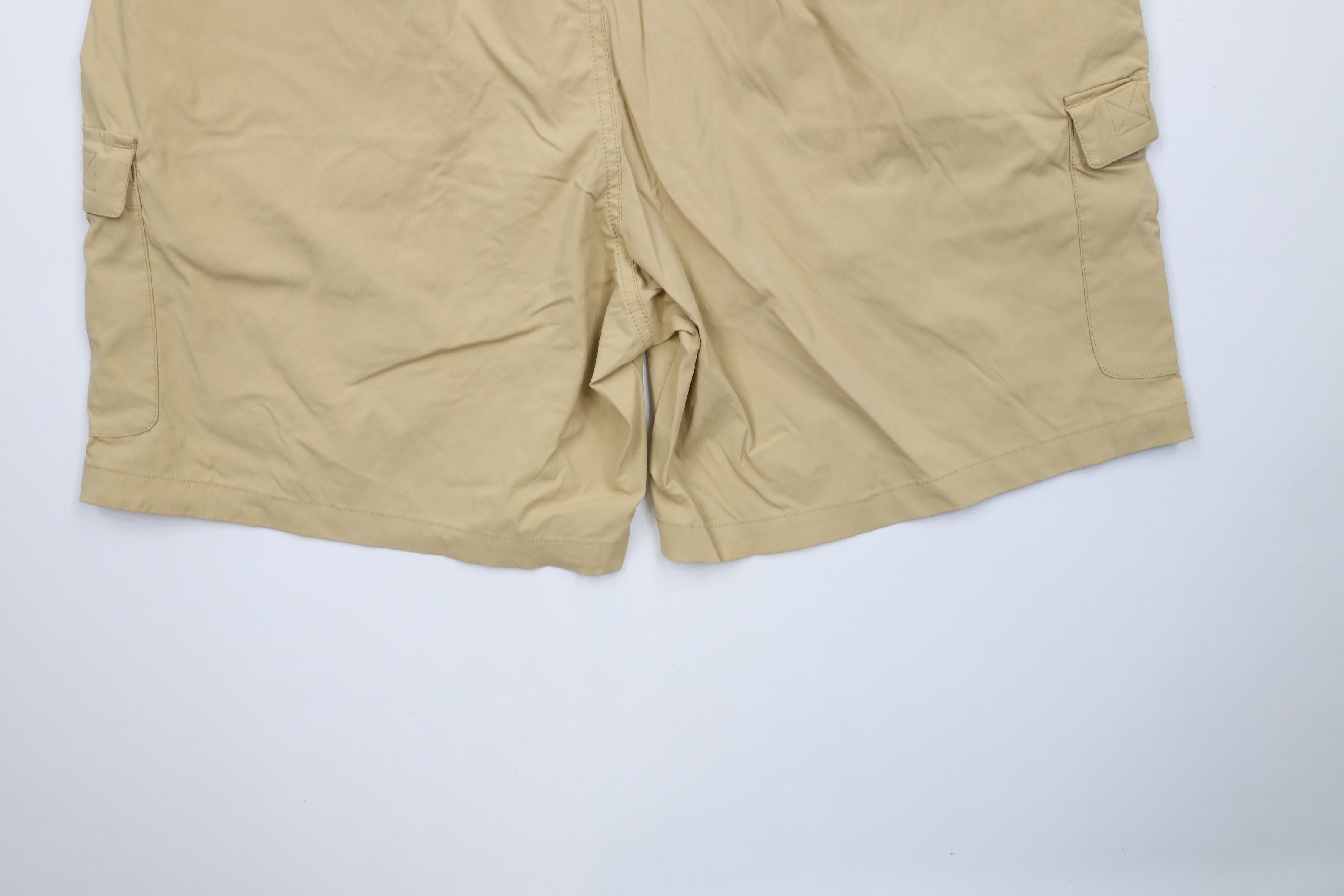 L.L. Bean × Vintage Vintage LL Bean Stretch Above Knee Hiking Cargo Shorts Beige Size US 34 / EU 50 - 10 Thumbnail