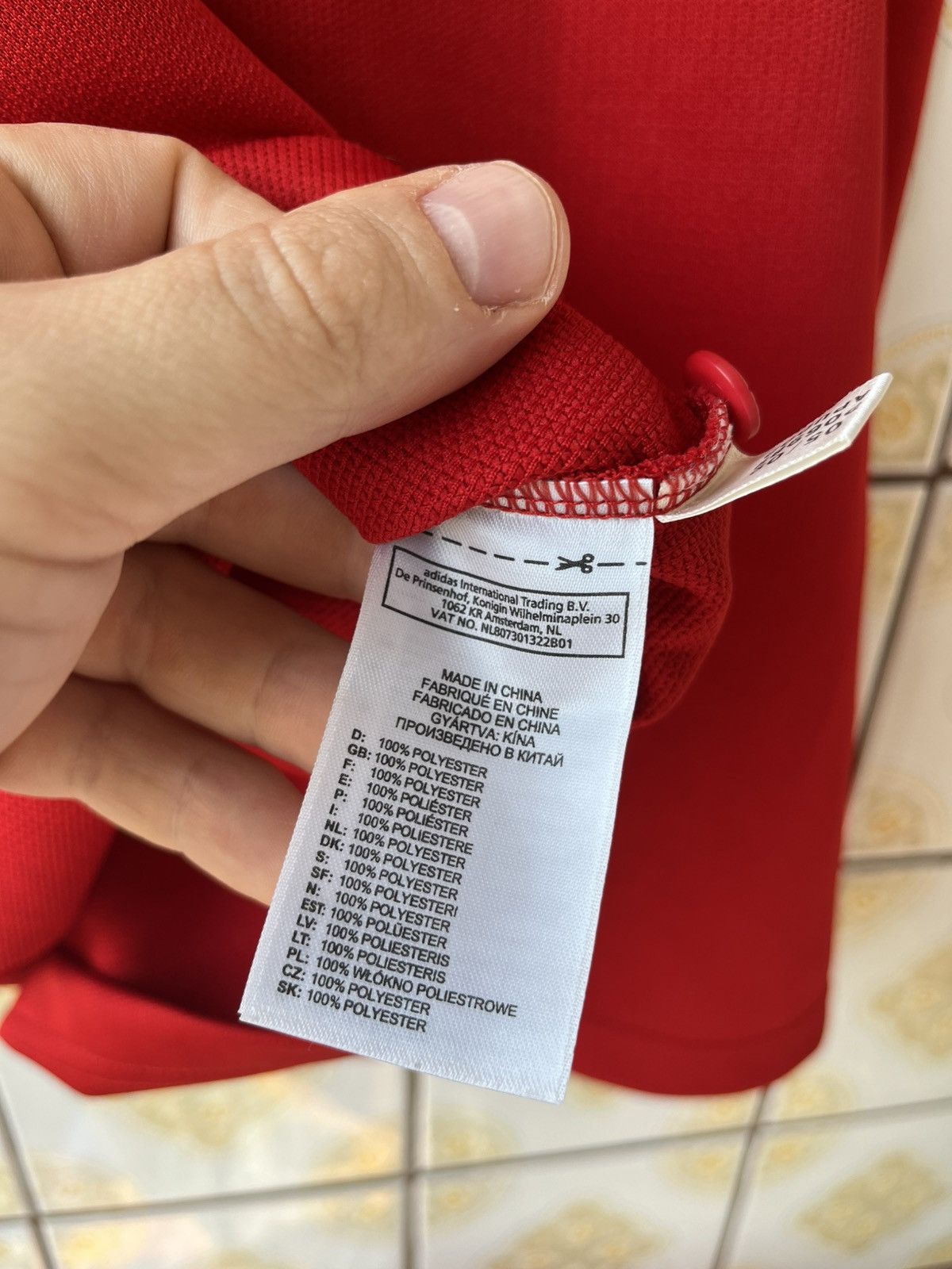Adidas Liverpool Adidas 2009/2010 polo Size US L / EU 52-54 / 3 - 9 Thumbnail