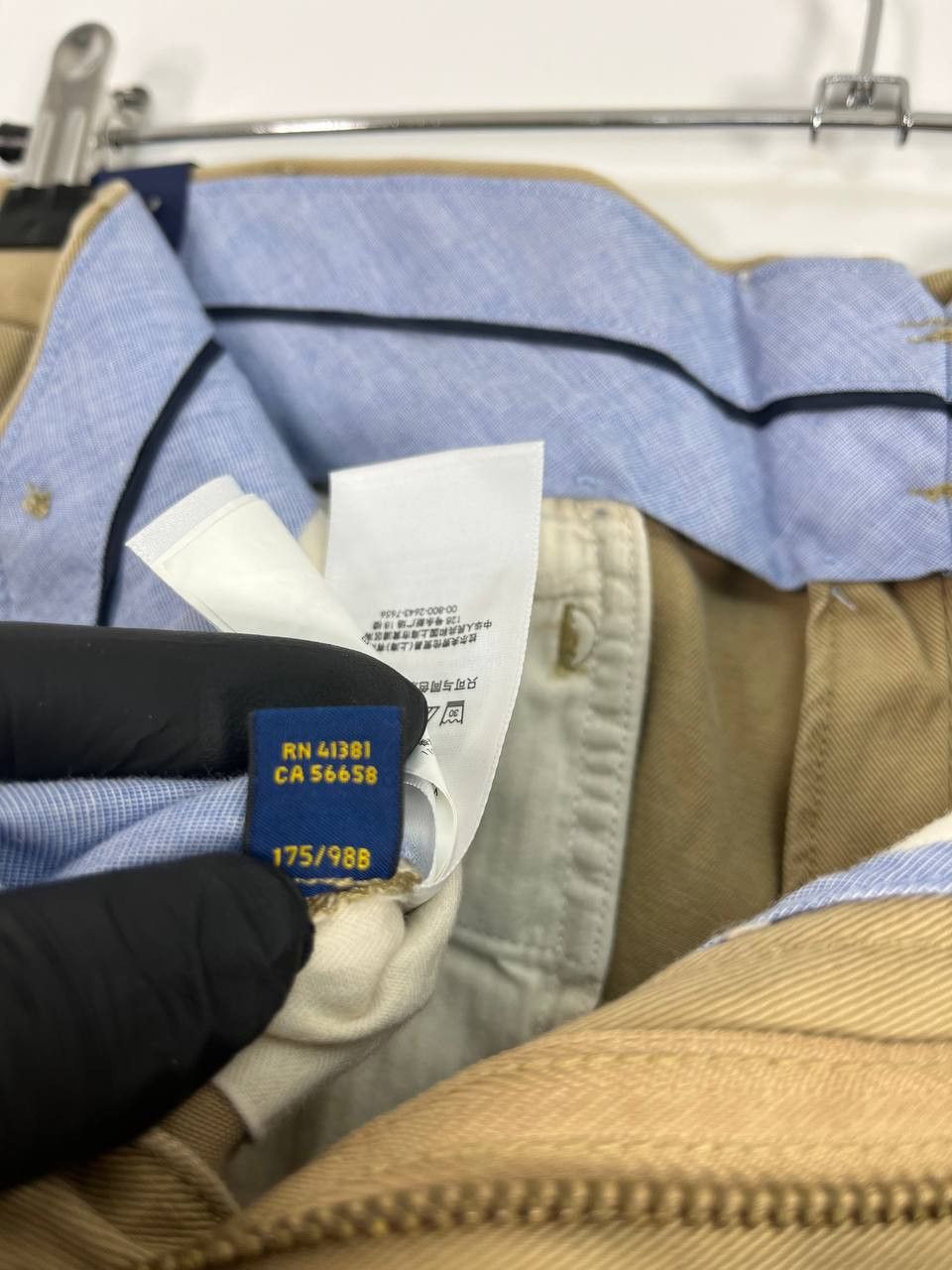 Polo Ralph Lauren Polo Ralph Lauren Tailored Slim Fit Chino Pants Beige Sz 38 Size US 32 / EU 48 - 8 Thumbnail