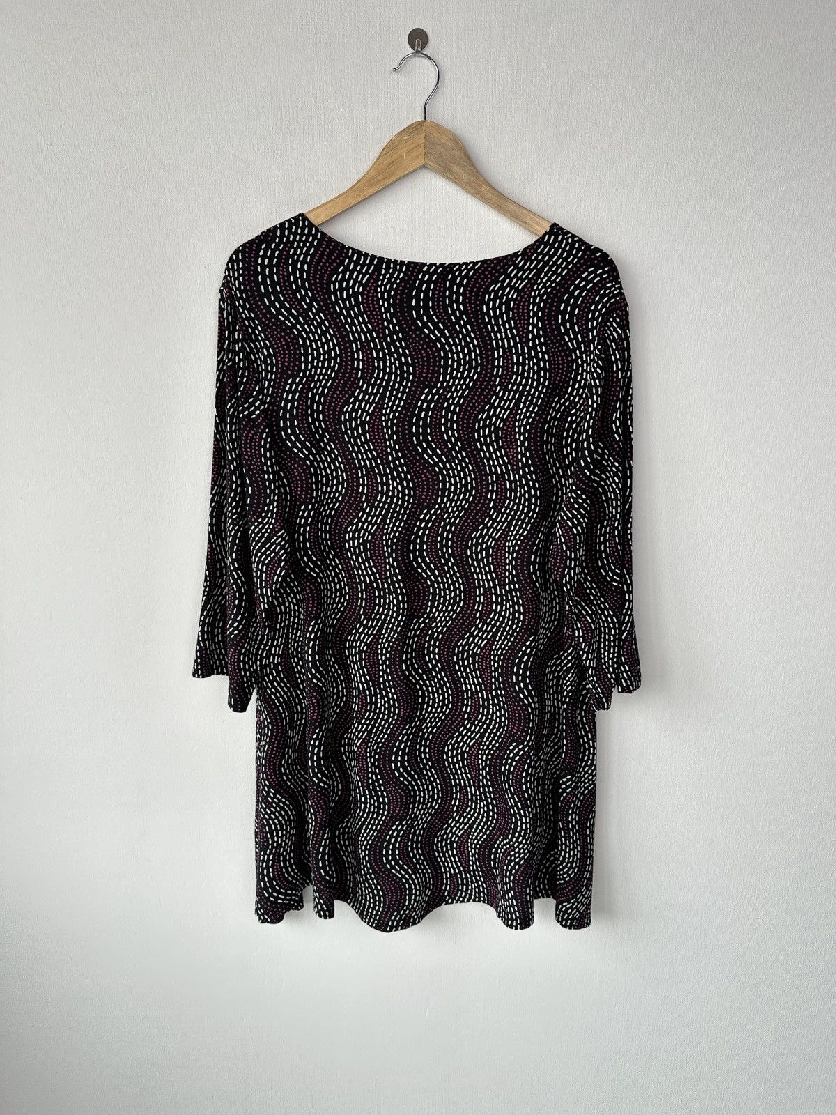 Gudrun Sjoden GUDRUN SJODEN Micromodal Tunic Top Blouse Wave Print Size XL Size XL / US 12-14 / IT 48-50 - 2 Thumbnail
