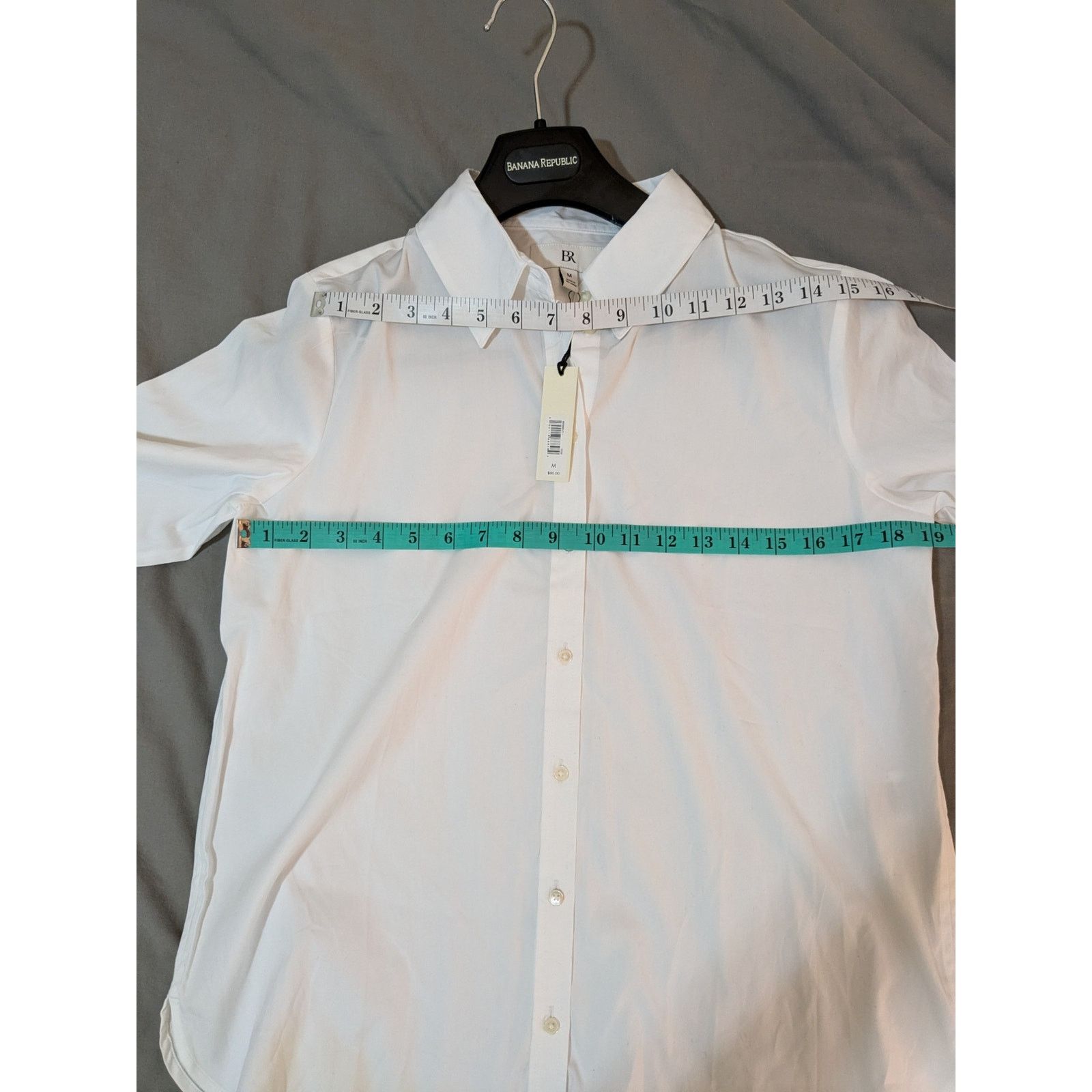 Banana Republic Banana Republic - The Perfect Shirt / M / White / NWT Size M / US 6-8 / IT 42-44 - 6 Thumbnail