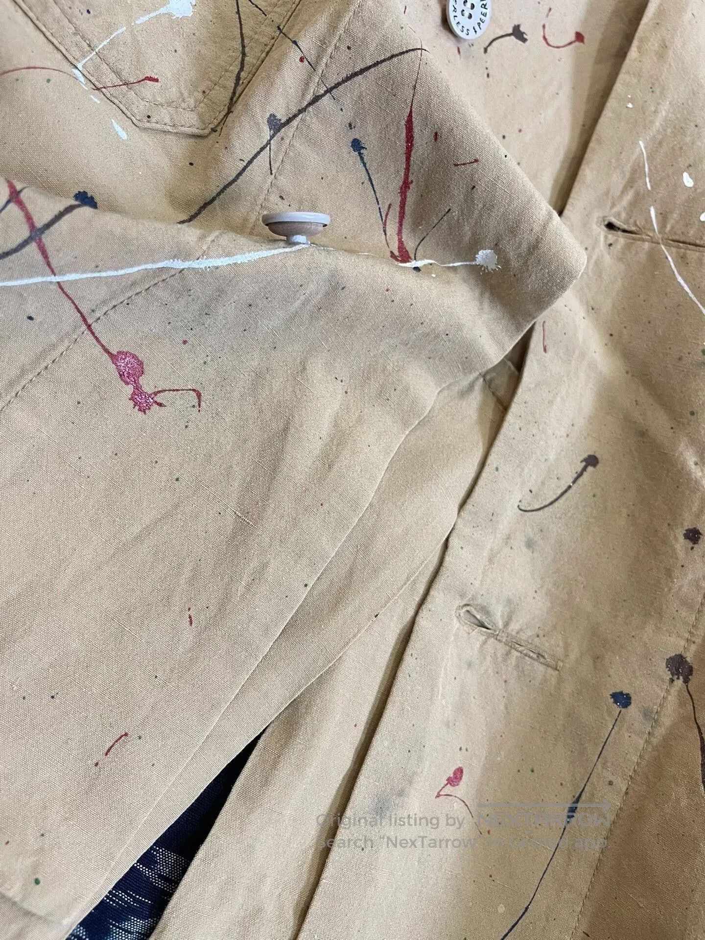 Visvim VISVIM 18AW Grease Monkey Paint Splatter Coat. Size US S / EU 44-46 / 1 - 8 Thumbnail