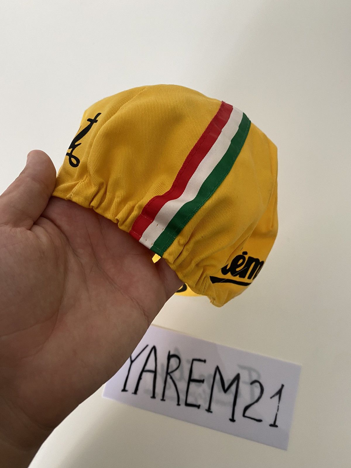 Vintage Clement Retro Cycling cap hat Size ONE SIZE - 3 Thumbnail