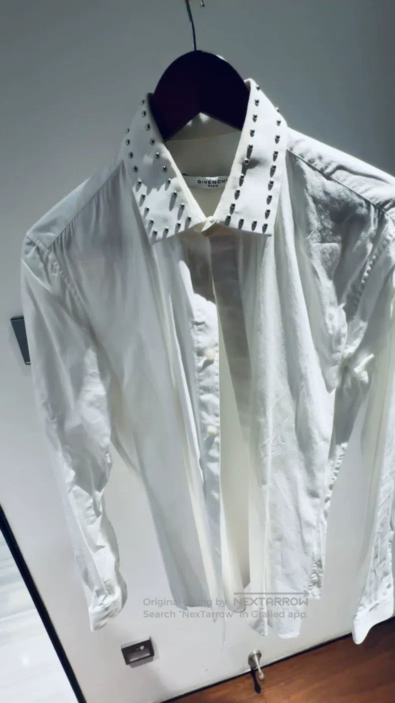 Givenchy Givenchy Studded Men's Shirt Size US M / EU 48-50 / 2 - 1 Thumbnail