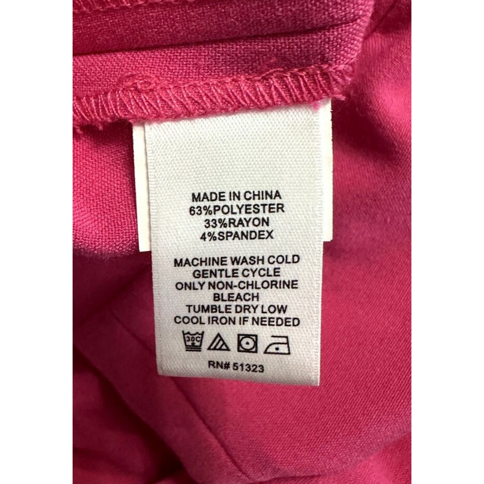 Other 1. State Pants Front Hem Side Slit Zip Closure Pink W 6 NWOT Size 28" / US 6 / IT 42 - 10 Thumbnail