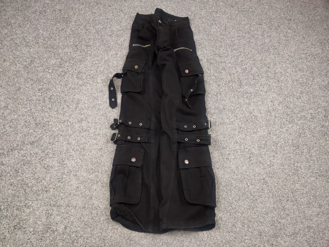If Six Was Nine Vintage Japan l.g.b. Style Bomdage Cargo Baggy Pants Y2K Size US 30 / EU 46 - 4 Thumbnail