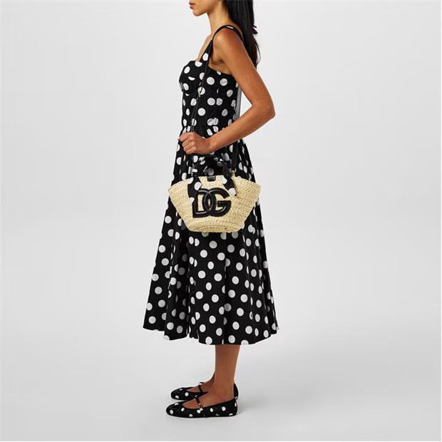 Dolce & Gabbana o1g2r1mq1024 Midi Dresses in Neor & White Size M / US 6-8 / IT 42-44 - 5 Thumbnail