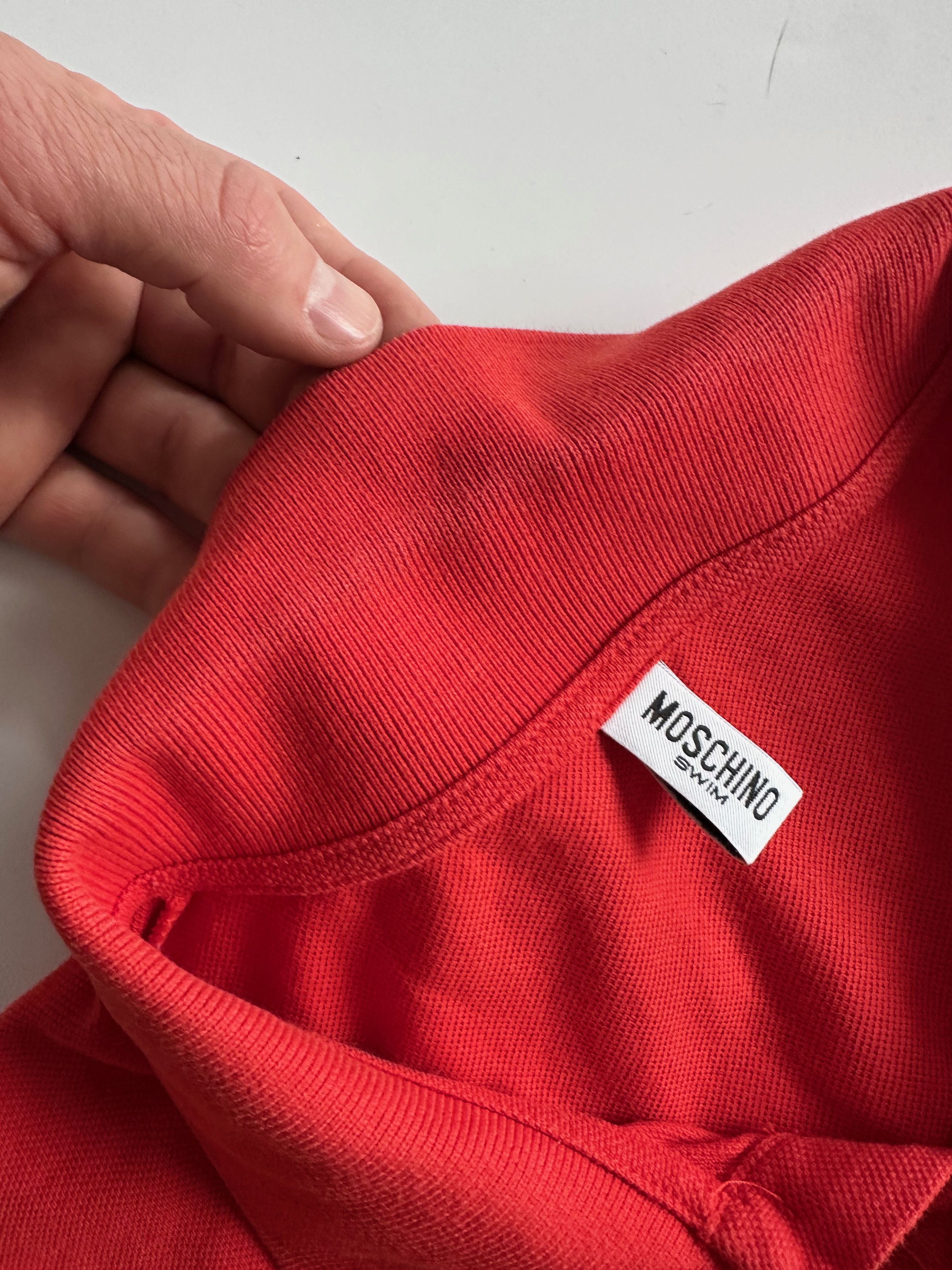 Moschino Moschino Mare Coral Polo Shirt Short Sleeve XL Size US XL / EU 56 / 4 - 6 Thumbnail