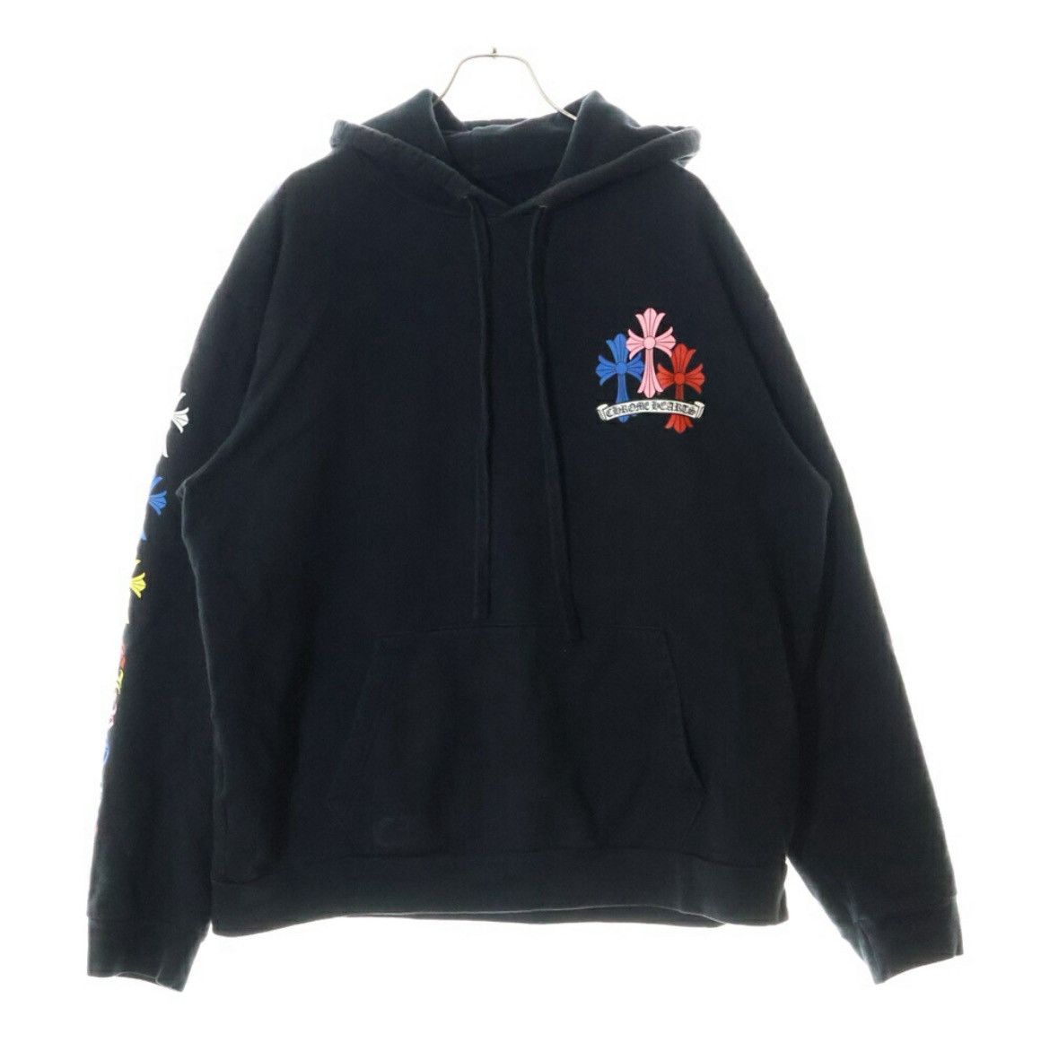 Chrome Hearts Chrome Hearts Multicolor Cemetery Cross Hoodie Size US L / EU 52-54 / 3 - 2 Thumbnail