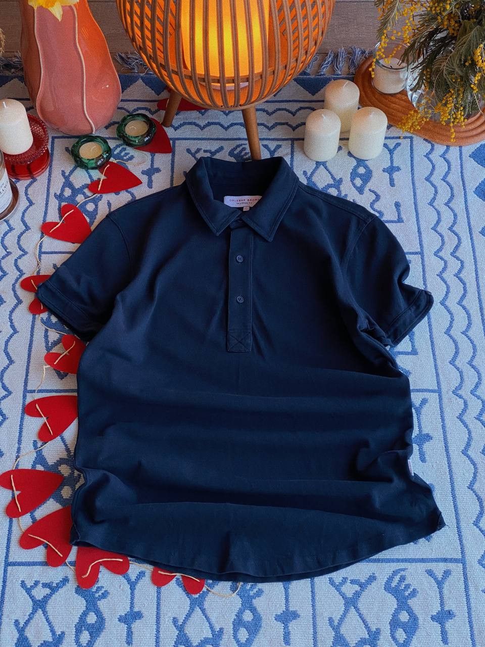 Orlebar Brown Orlebar Brown Polo Shirt Blue Size US L / EU 52-54 / 3 - 1 Thumbnail