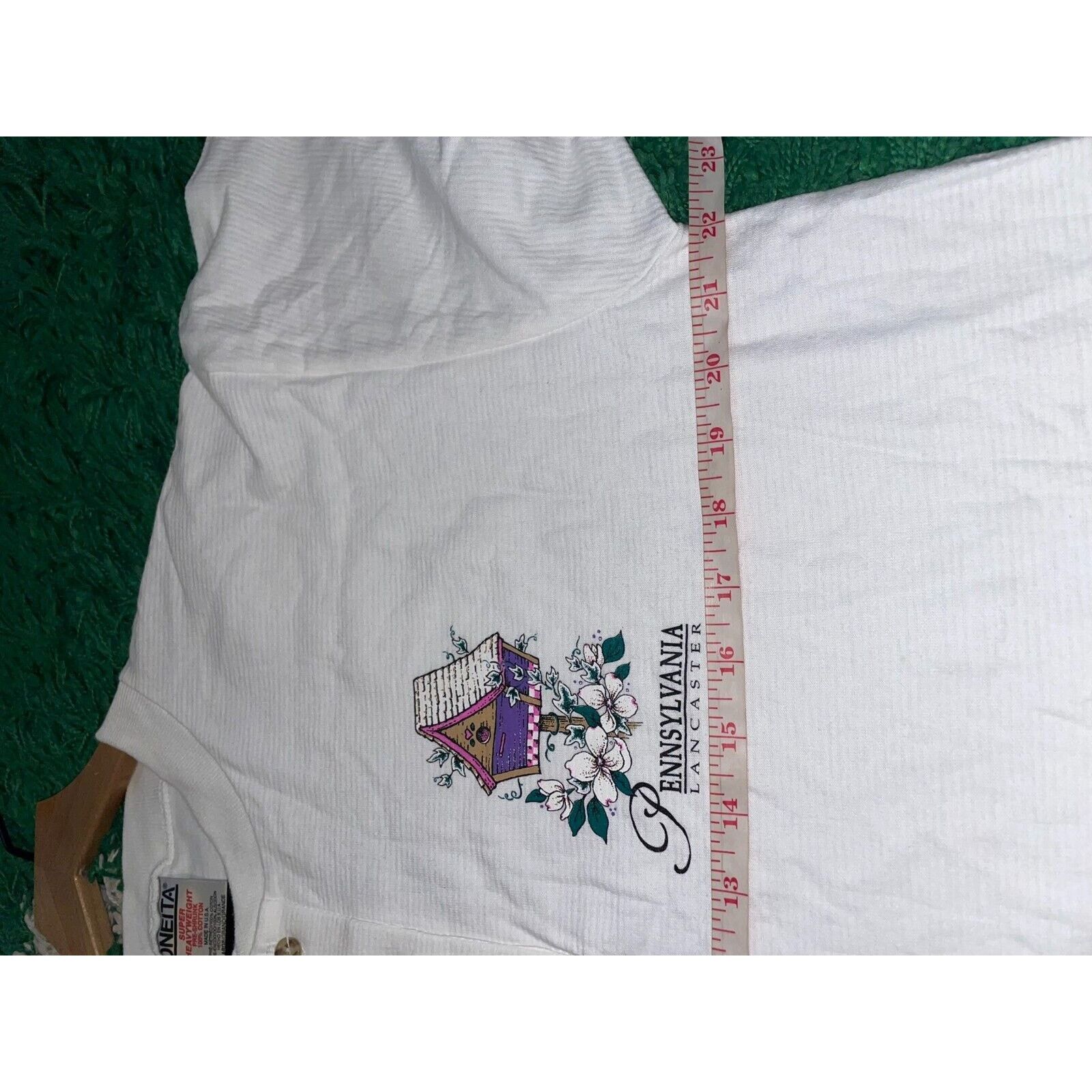 Vintage 90s PA Pennsylvania Lancaster Birdhouse White Shirt VTG L Size US L / EU 52-54 / 3 - 8 Thumbnail
