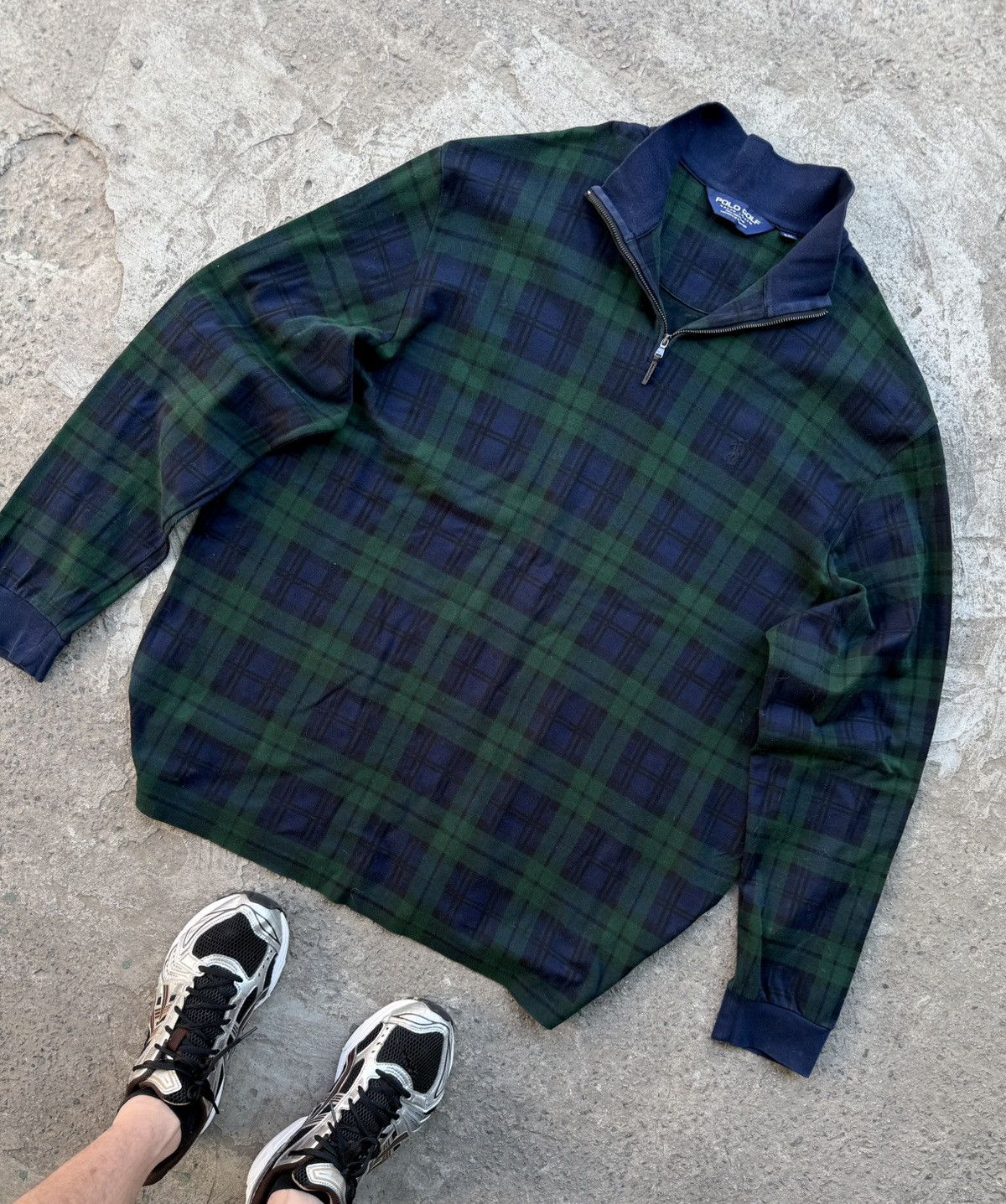 Polo Ralph Lauren Polo Ralph Lauren Golf Y2k Zip Knit Hype Old Many Sweater Size US XXL / EU 58 / 5 - 12 Thumbnail
