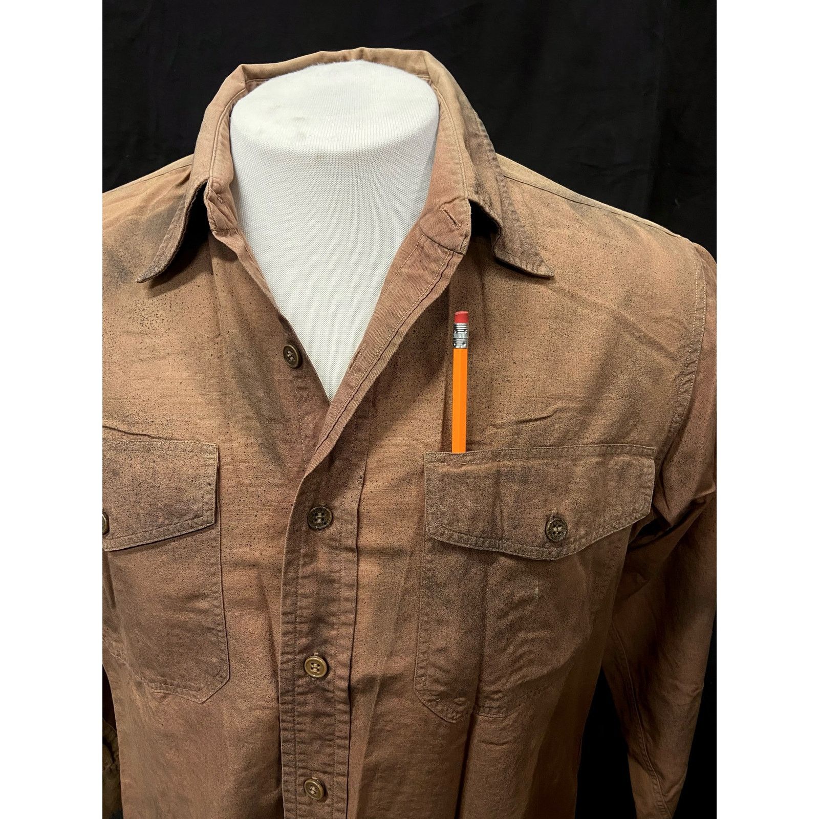 Vintage 50s Vintage Poplin Elbeco Sanforized Button Down Shirt Size US M / EU 48-50 / 2 - 4 Thumbnail