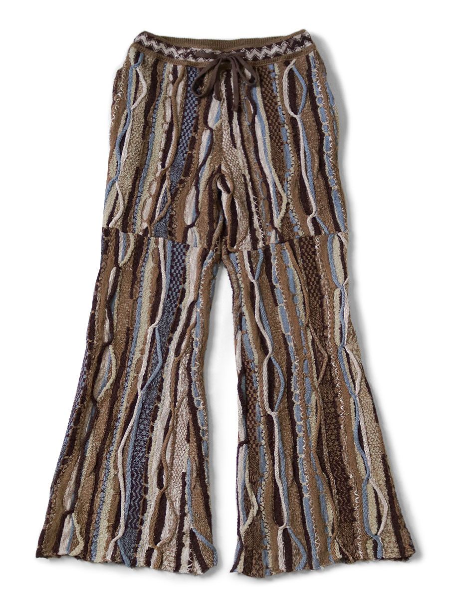 Kapital Kapital 7G knit GAUDY Flare pants Size US 30 / EU 46 - 1 Preview