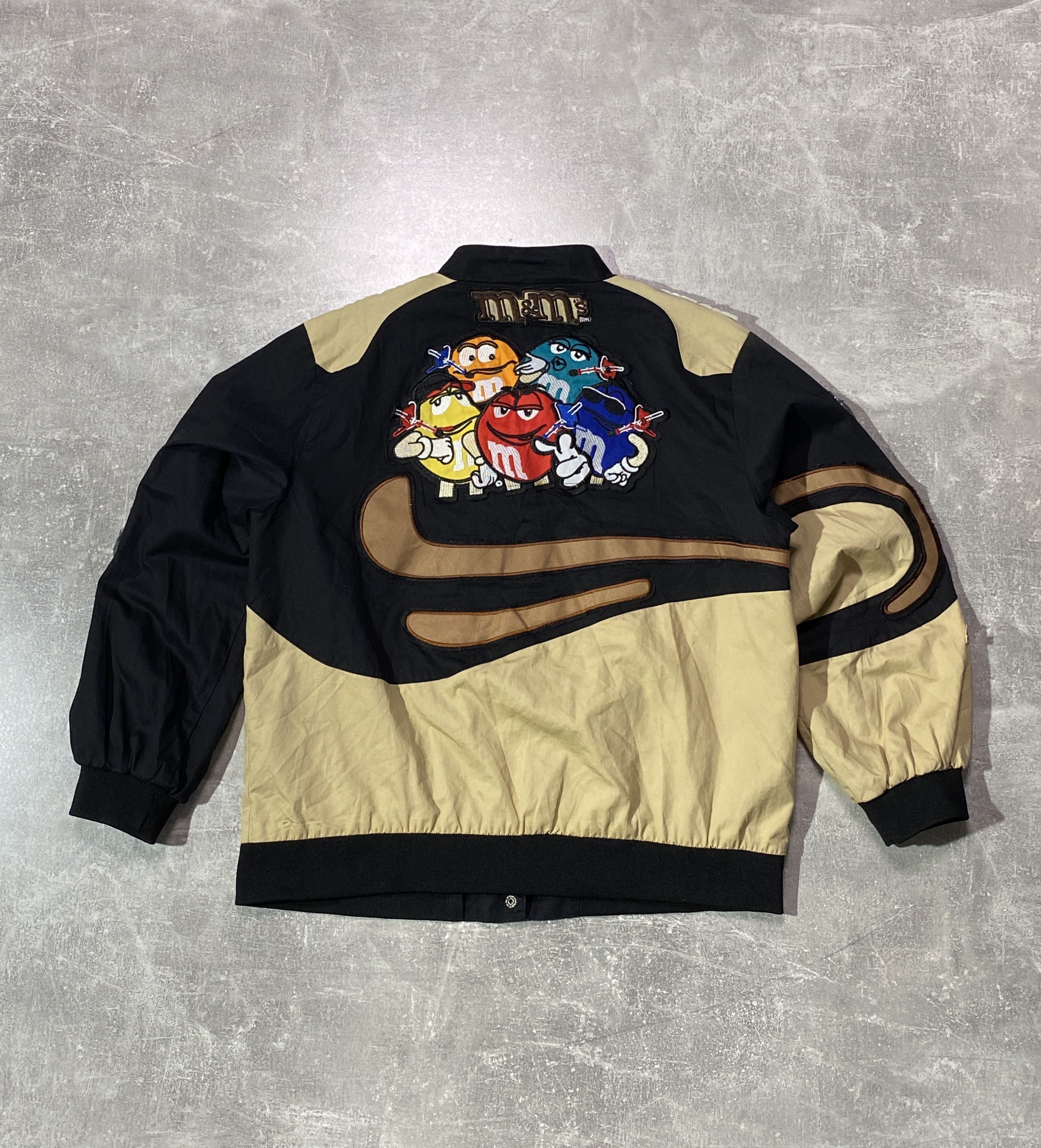 Japanese Brand Vintage M&M's Embroidery Racing Moto Y2K Jacket Size US M / EU 48-50 / 2 - 4 Thumbnail