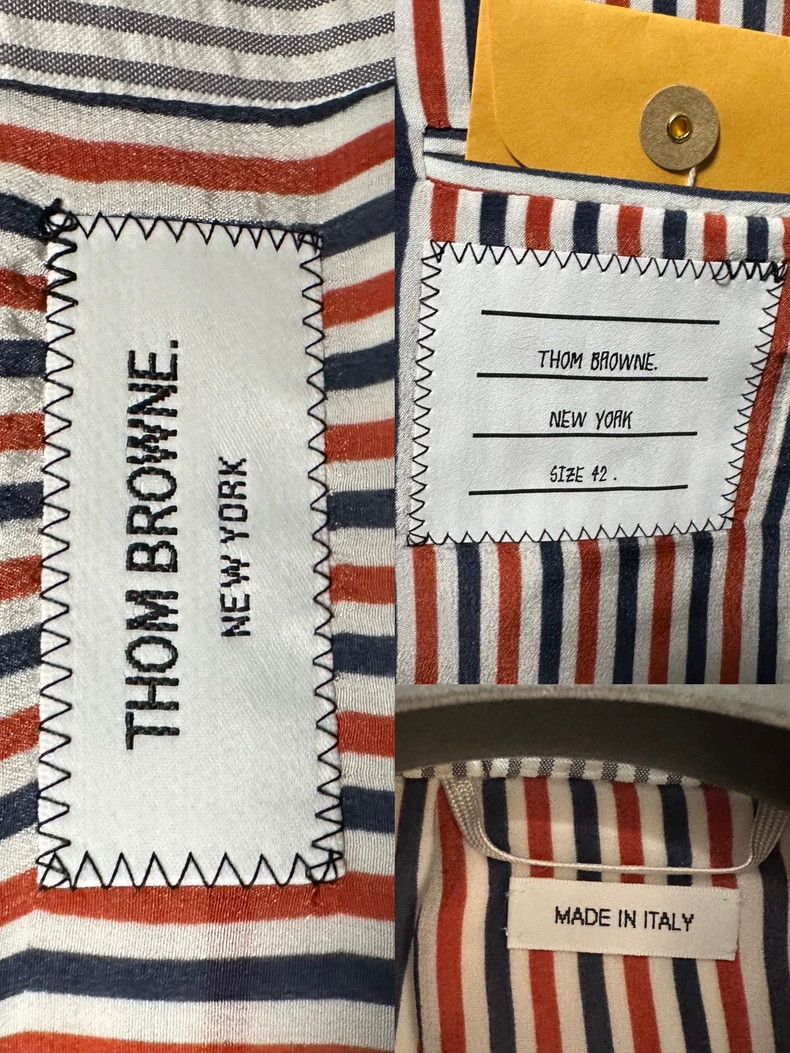 Thom Browne Thom Browne Medium gray puffy gauze suit Size M / US 6-8 / IT 42-44 - 5 Thumbnail