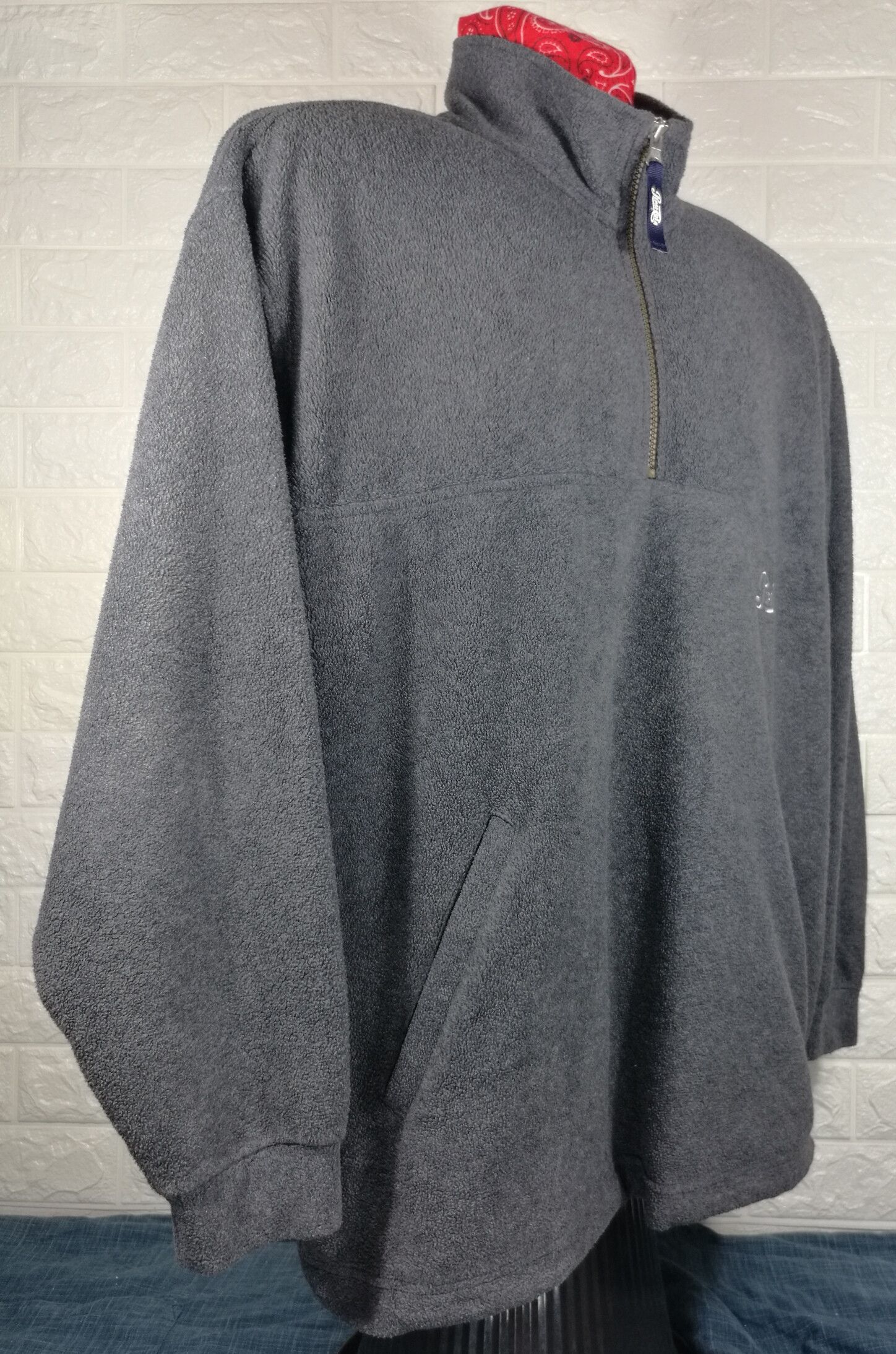 Pepsi Vintage Pepsi Cola Zipper Fleece Sweatshirt Size US XL / EU 56 / 4 - 2 Thumbnail
