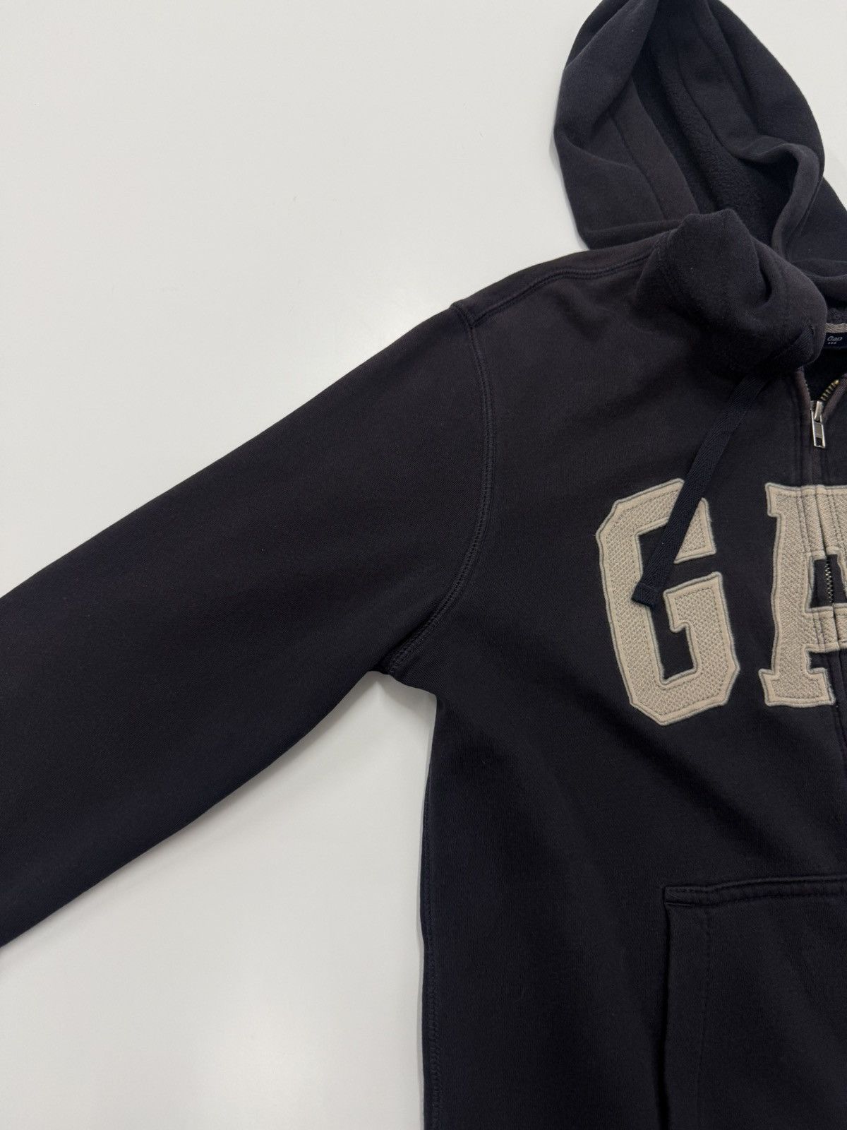 Gap 🔥 Distressed GAP Streetwear Hoodie Sunfaded Blue - XS Size US XS / EU 42 / 0 - 7 Thumbnail