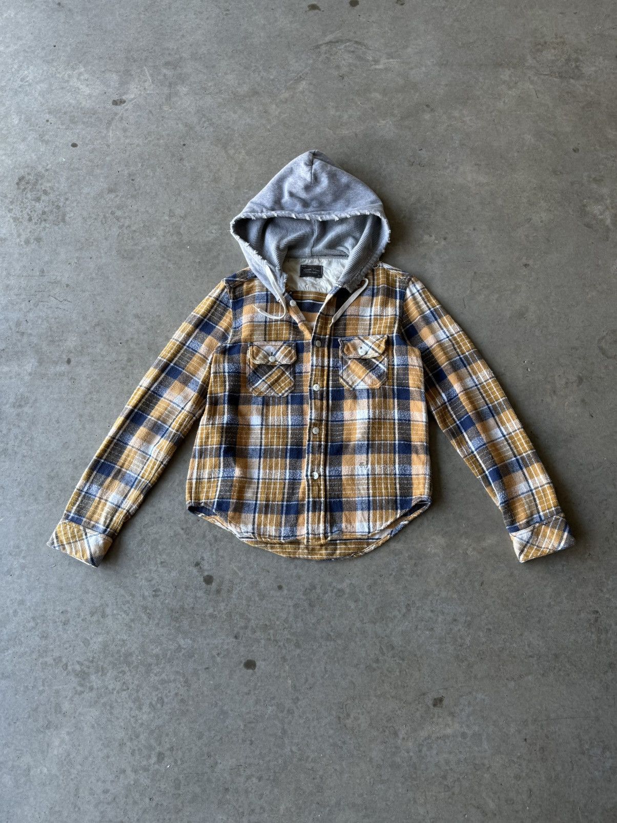 Number (N)ine The High Streets / THS Hybrid Flannel Yellow