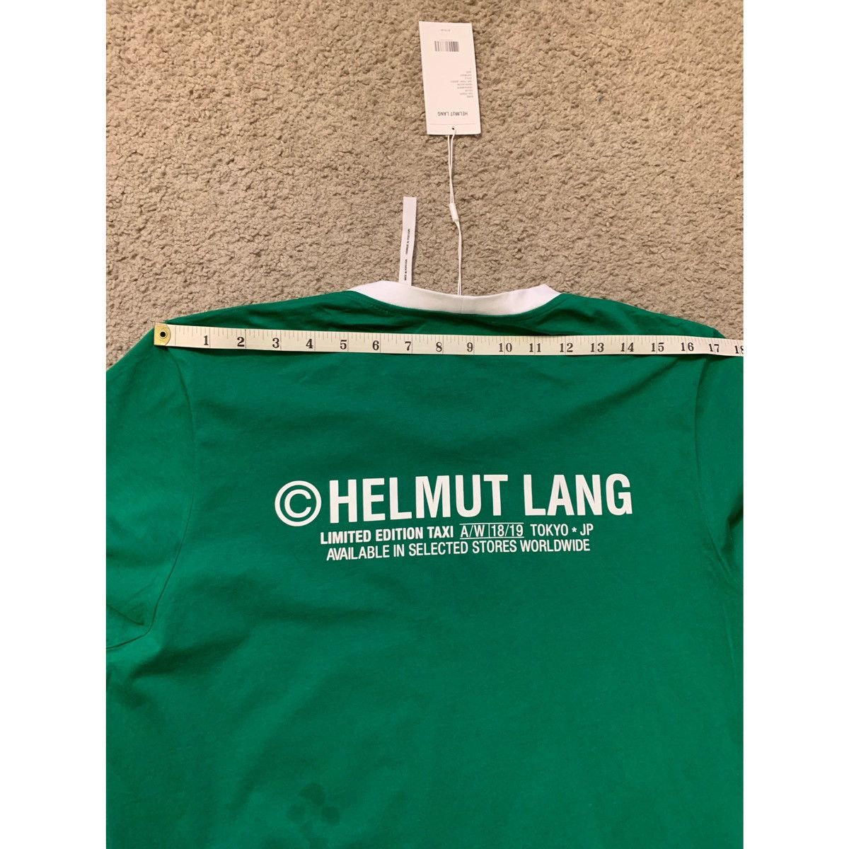 Helmut Lang HELMUT LANG TAXI LIMITED EDITION T-SHIRT Size US L / EU 52-54 / 3 - 17 Thumbnail