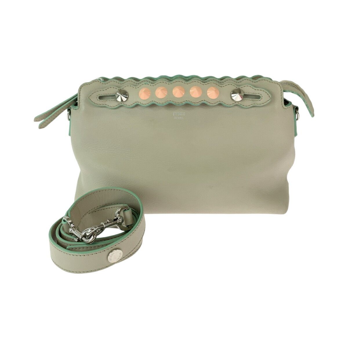 Fendi Fendi Fendi By The Way Leather Shoulder Bag Leather Crossbody Bag 408774 in Very Good Condition Size ONE SIZE - 1 Thumbnail