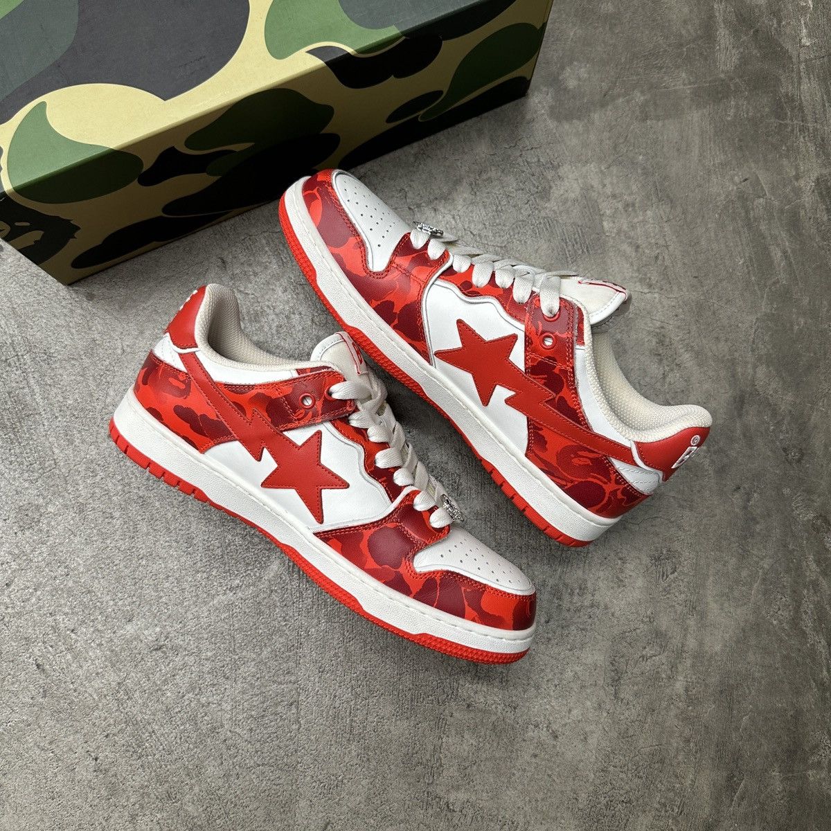 Bape A Bathing APE Clutch Sta SK8 Size US 9 / EU 42 - 4 Thumbnail