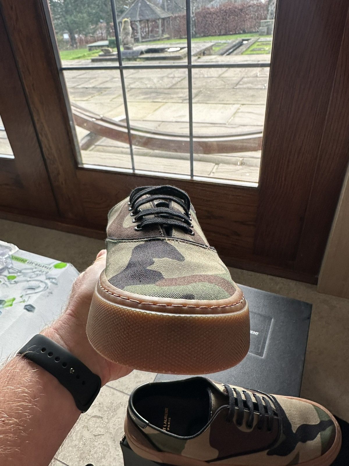 Saint Laurent Paris Saint Laurent Venice low top sneaker camouflage camo hi 41.5 Size US 8.5 / EU 41-42 - 9 Thumbnail