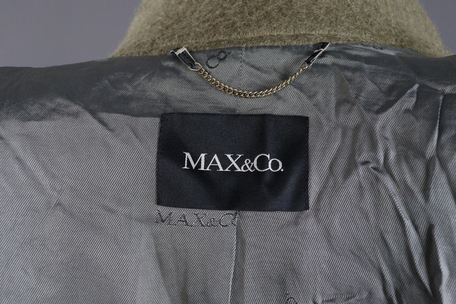 Designer Ladies Max&Co Slim Casual Two Pockets Over Coat Jacket Size M / US 6-8 / IT 42-44 - 9 Thumbnail