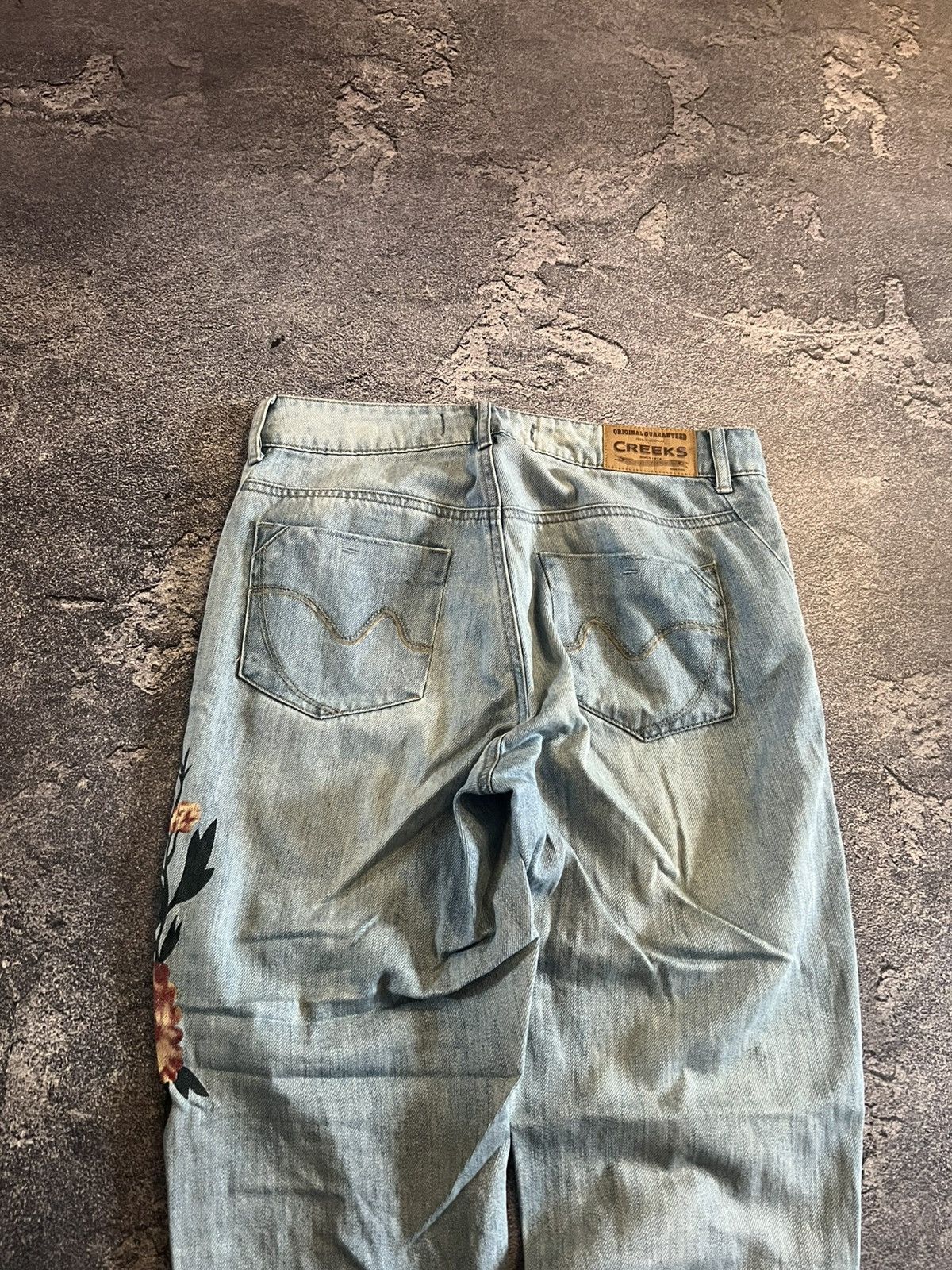 Japanese Brand Number Nine Style / Underground Slim Destroyed / Archive 90 Size US 30 / EU 46 - 4 Thumbnail