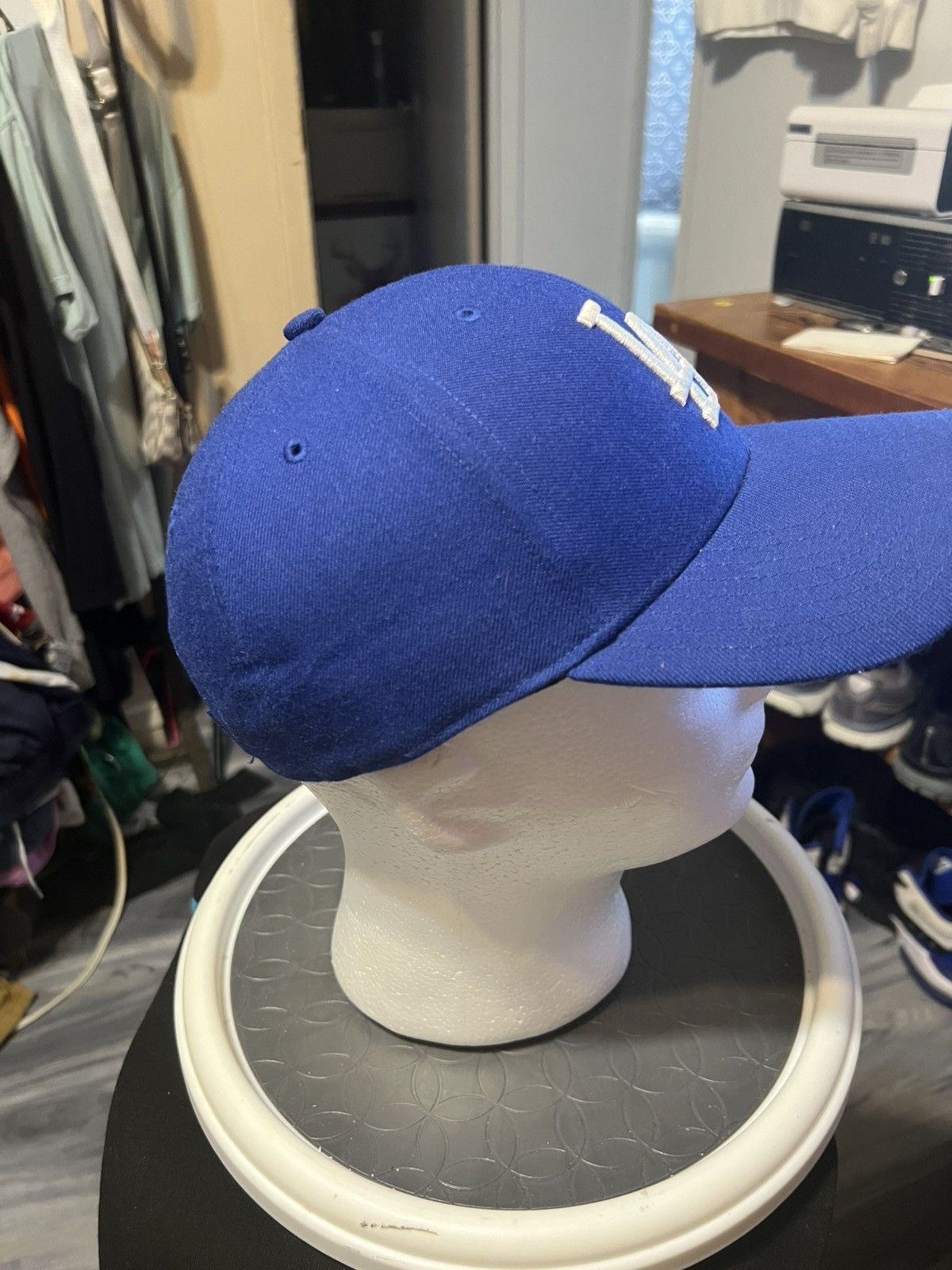 47 Brand Los Angeles Dodgers 47 Strapback Hat Size ONE SIZE - 4 Thumbnail